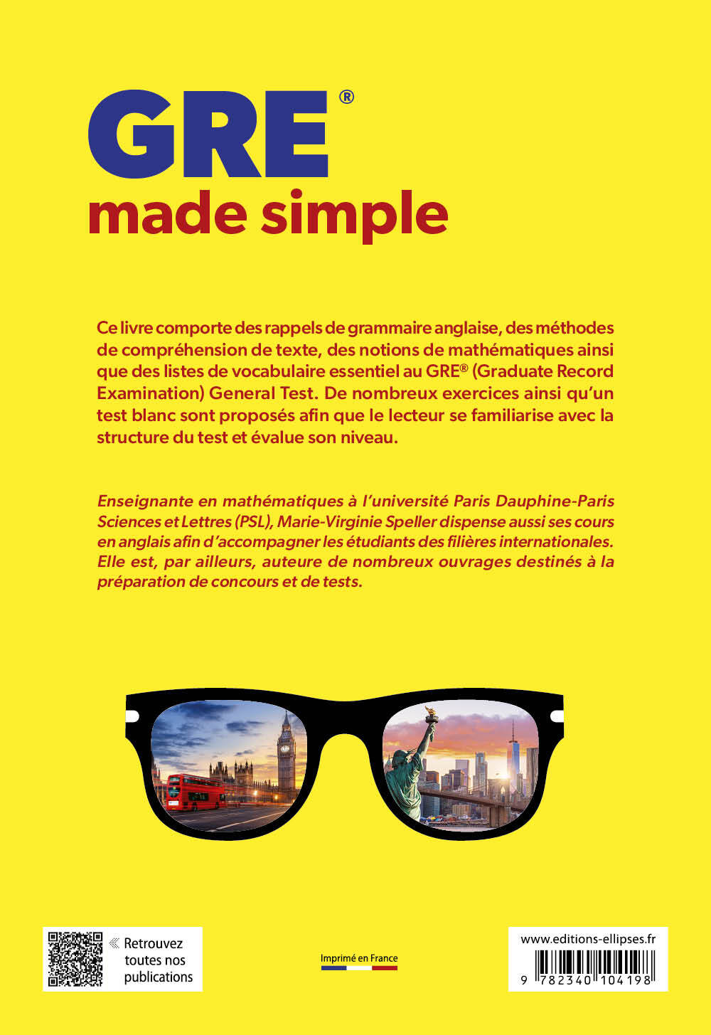 GRE MADE SIMPLE - Marie-Virginie Speller - ELLIPSES