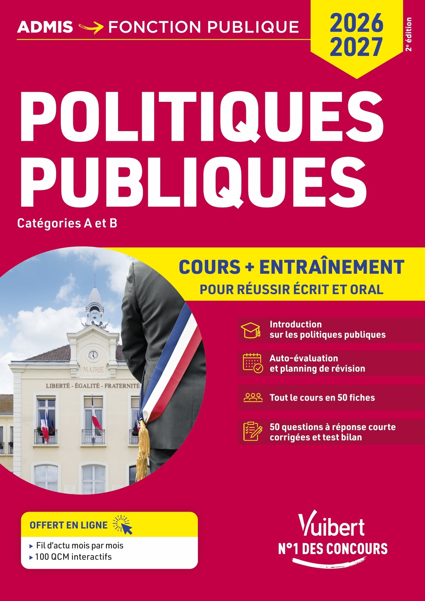 Politiques publiques - Catégories A et B - Frédéric Ingelaere, Jérôme Calauzènes, Pascal Simon Doutreluingne, Nathalie  Coste Trin-Dinh, Jean-René Pioche - VUIBERT
