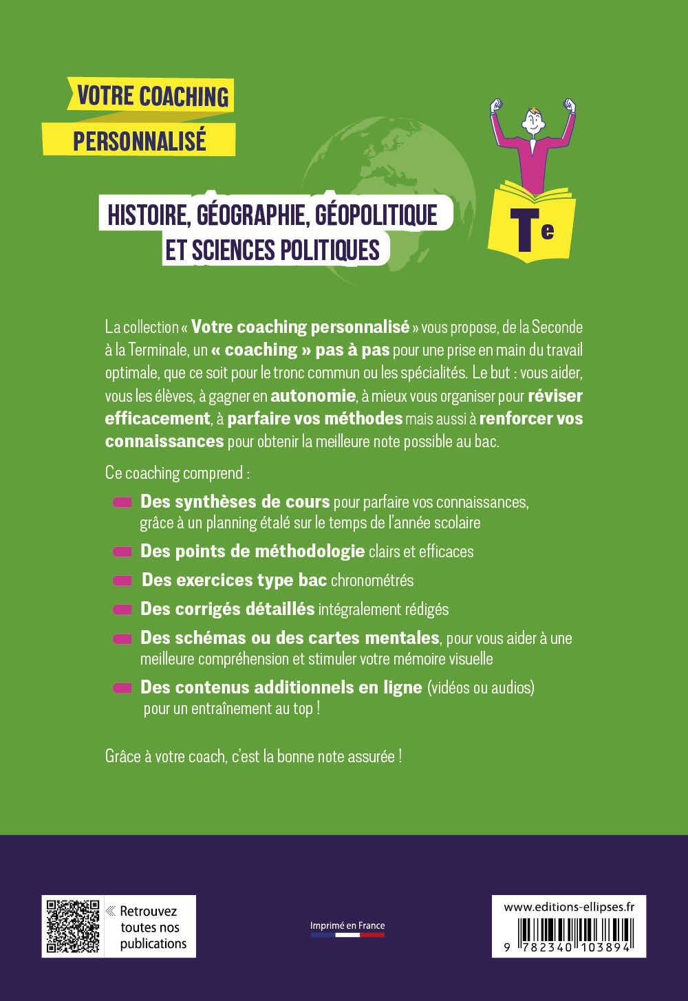 Terminale. Spécialité Histoire, Géographie, Géopolitique et Sciences politiques - Nicolas Smaghue - ELLIPSES