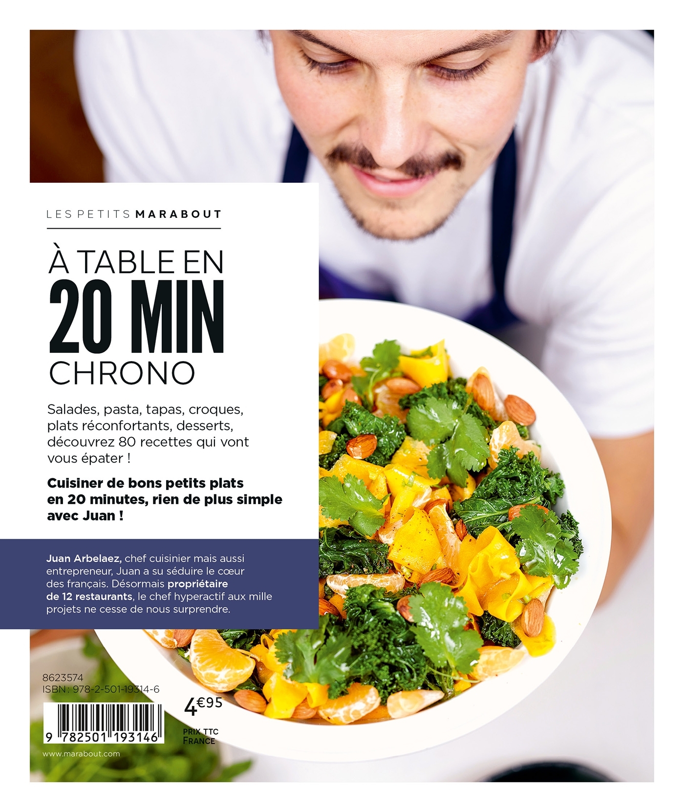 A table en 20 min chrono - Juan ARBAELEZ - MARABOUT