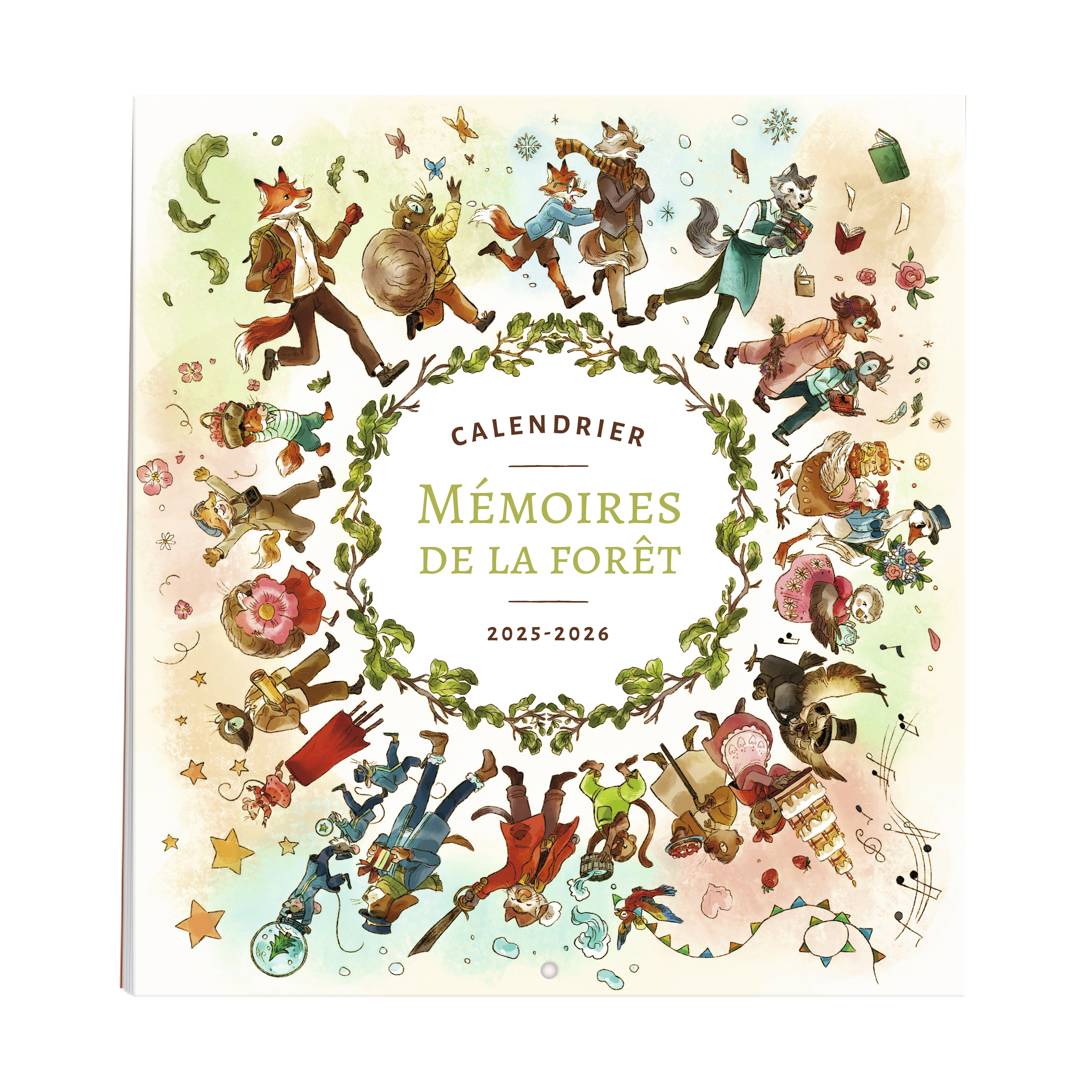 Calendrier Mémoires de la forêt -  Brun-Arnaud Mickael, Mickaël Brun-Arnaud - EDL