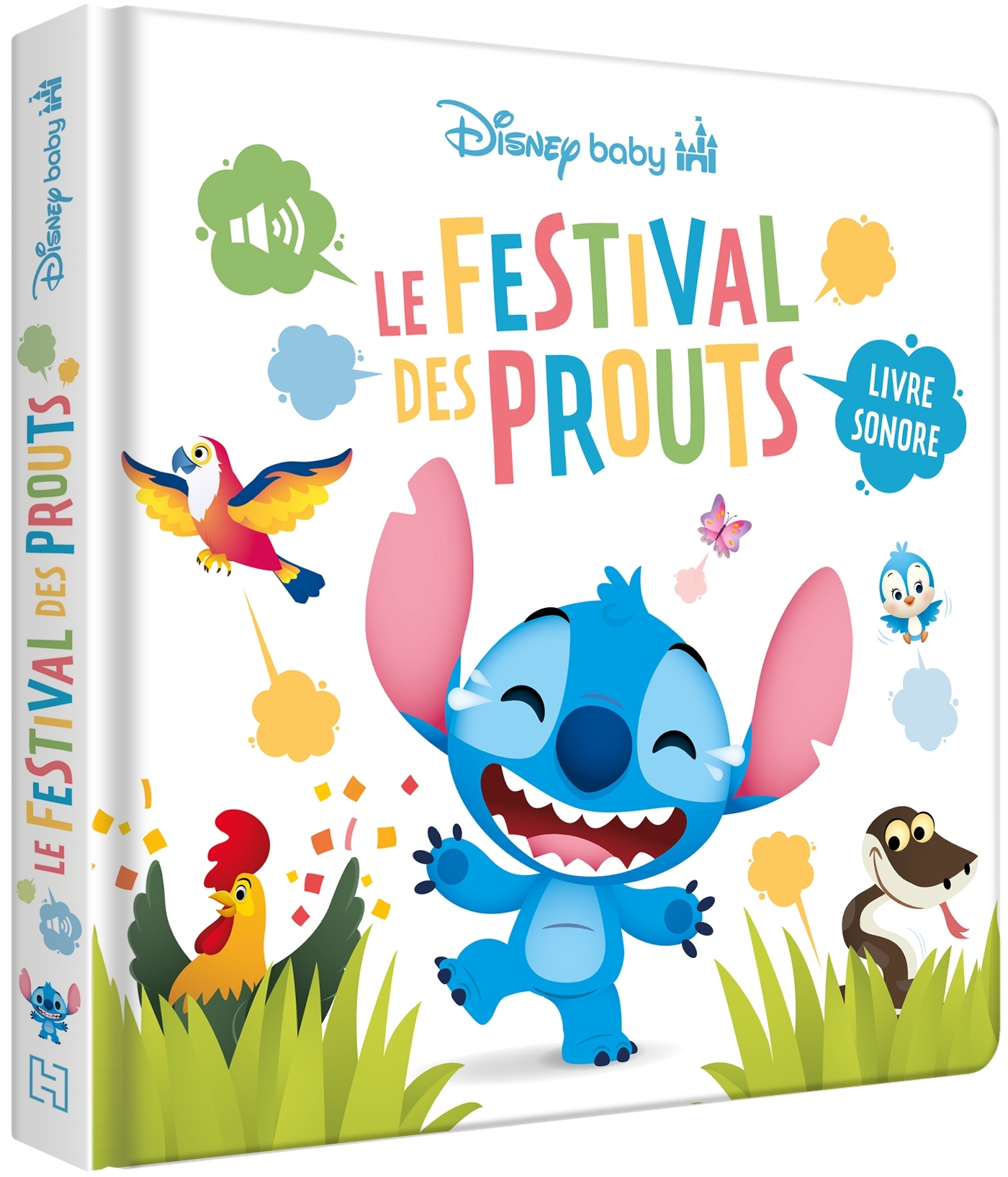 DISNEY BABY - Le Festival des Prouts - Livre Sonore - Stitch -  - DISNEY HACHETTE