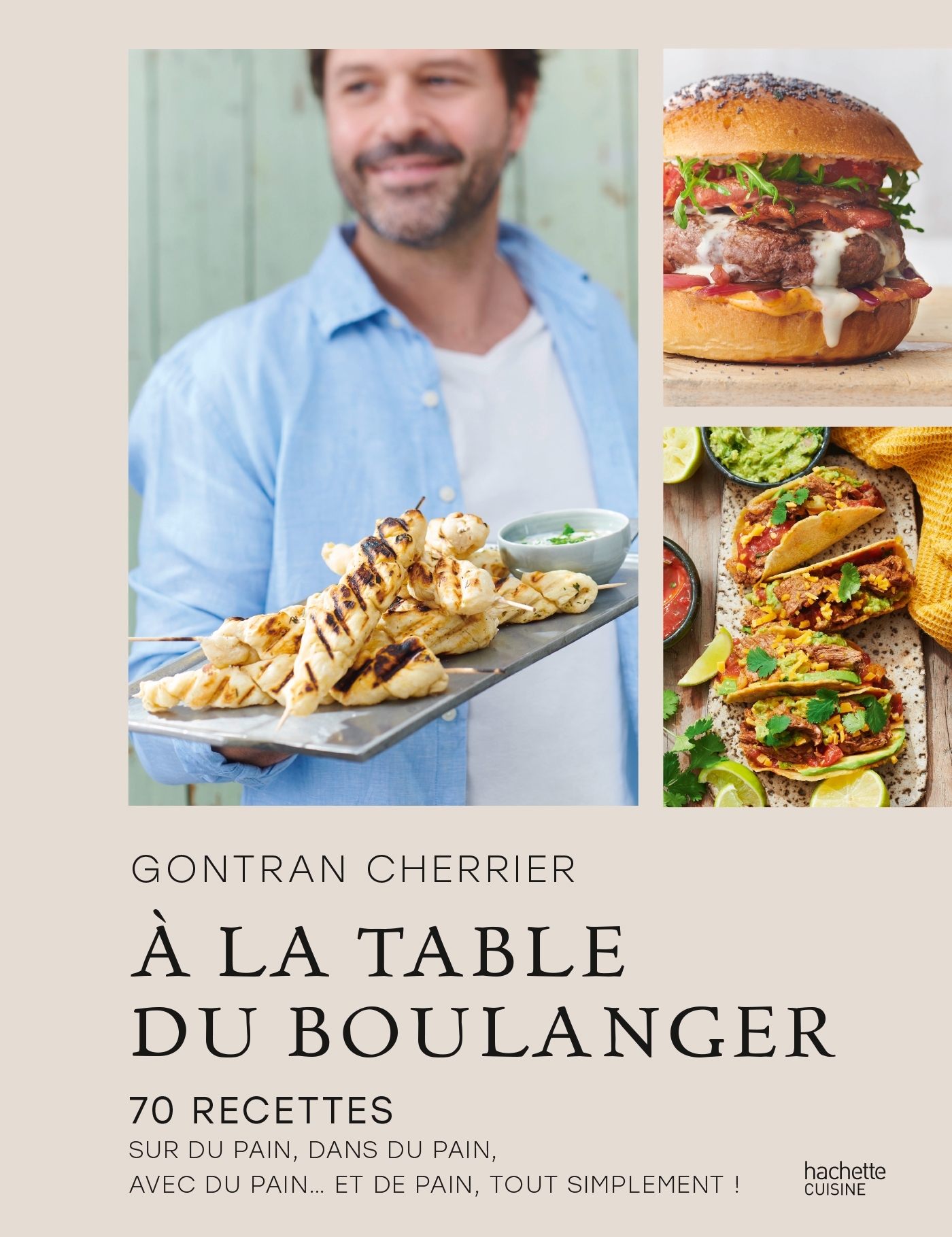 A la table du boulanger - Gontran Cherrier - HACHETTE PRAT