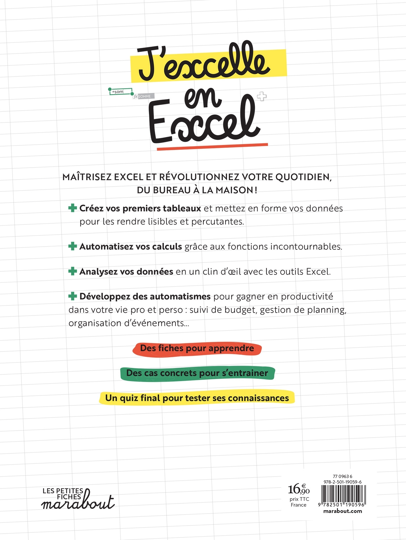 J'excelle en Excel - Dimby RAKOTOMALALA - MARABOUT