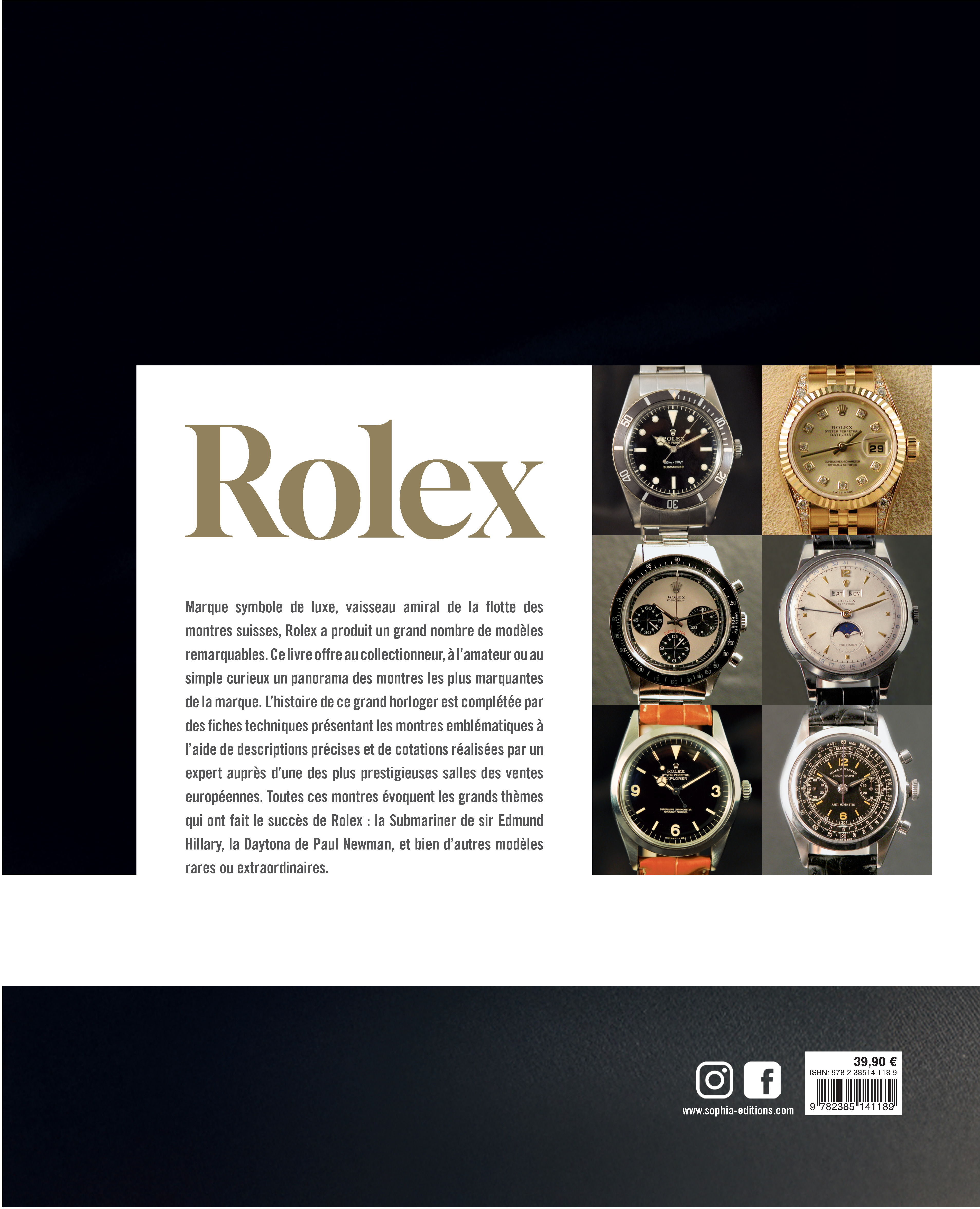 Rolex en 50 montres - Constantin Parvulesco - SOPHIA EDITIONS