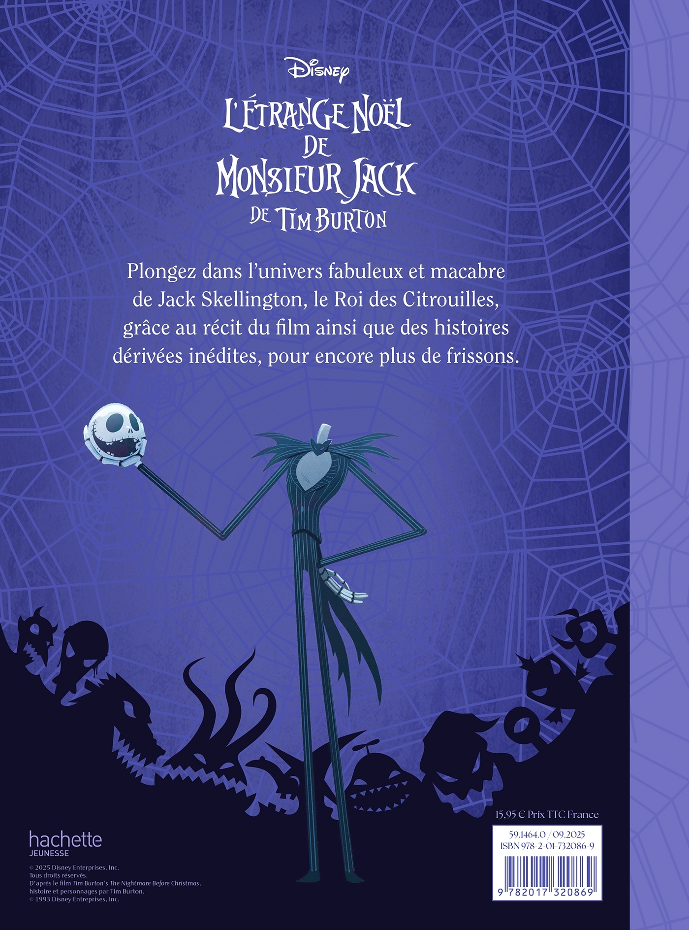 L'ÉTRANGE NOËL DE MONSIEUR JACK - Les Histoires fantastiques - Disney -  - DISNEY HACHETTE