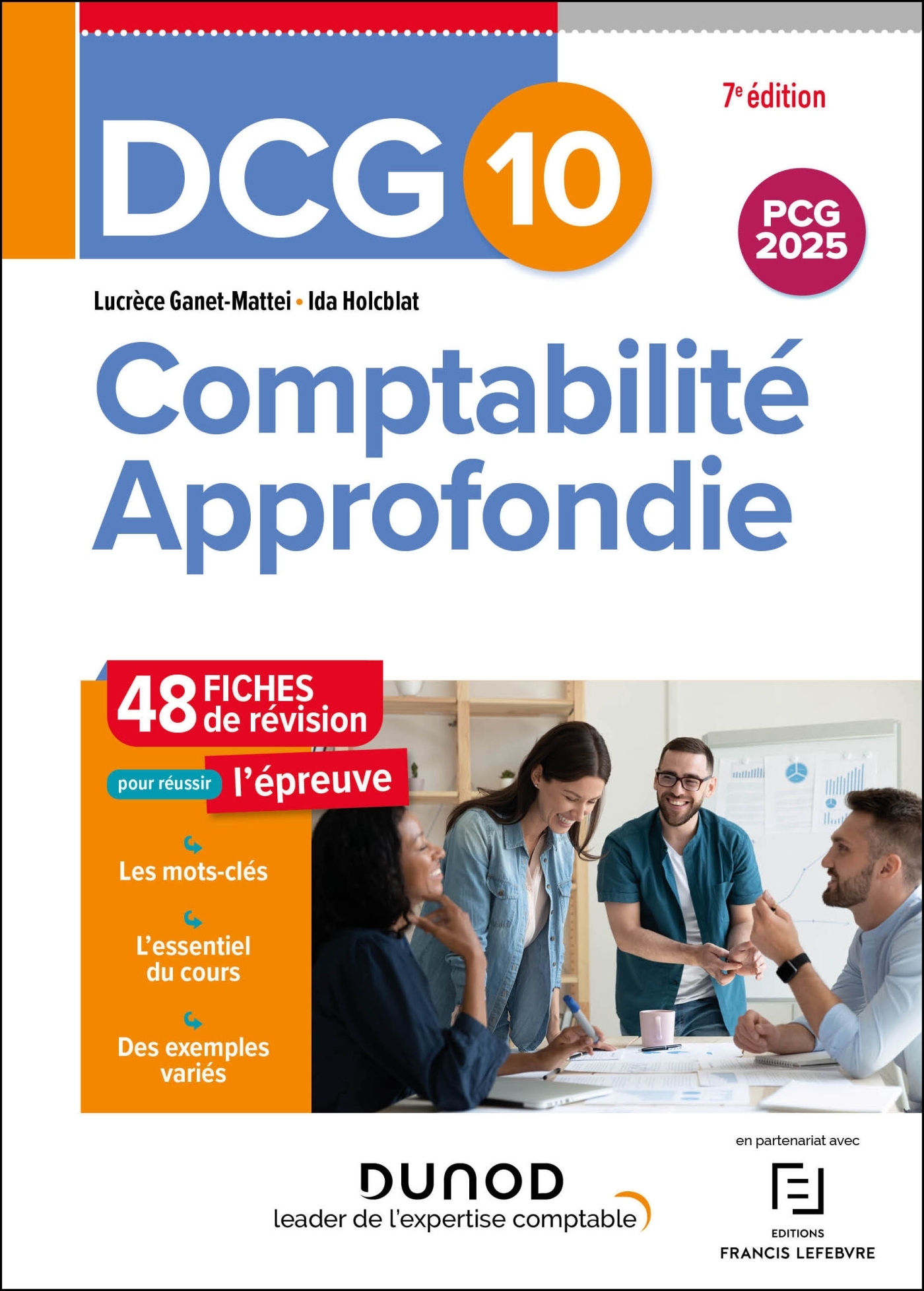 DCG 10 - Comptabilité approfondie - Fiches 2025-2026 - Lucrèce Ganet-Mattei, Ida Holcblat - DUNOD