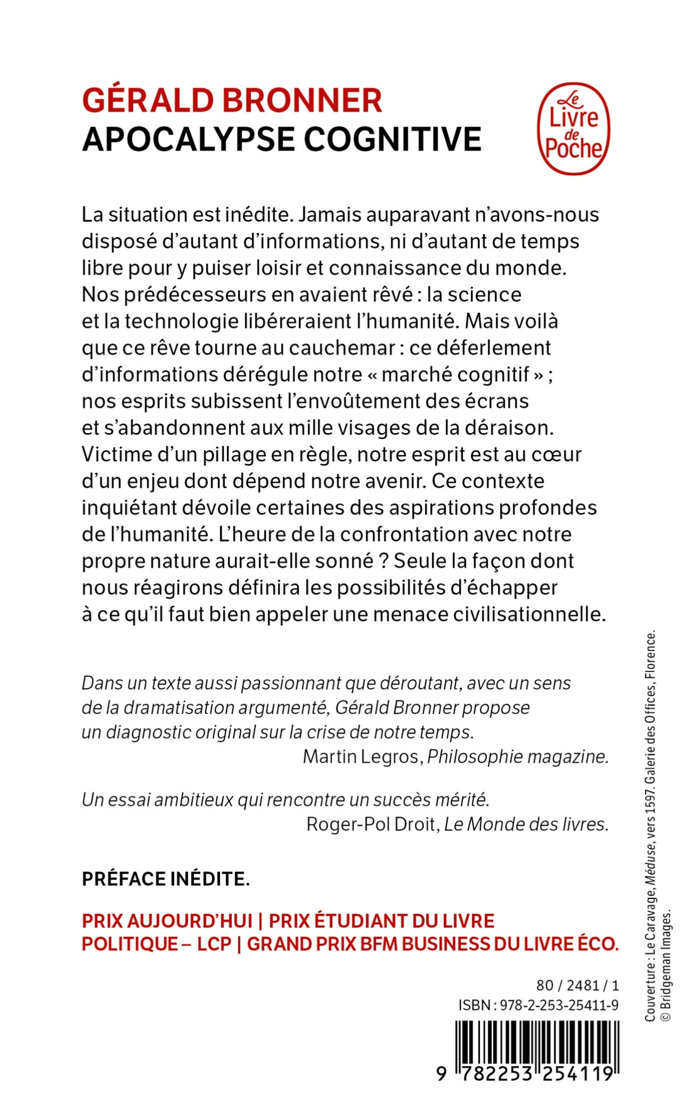 Apocalypse cognitive - Gérald BRONNER - LGF