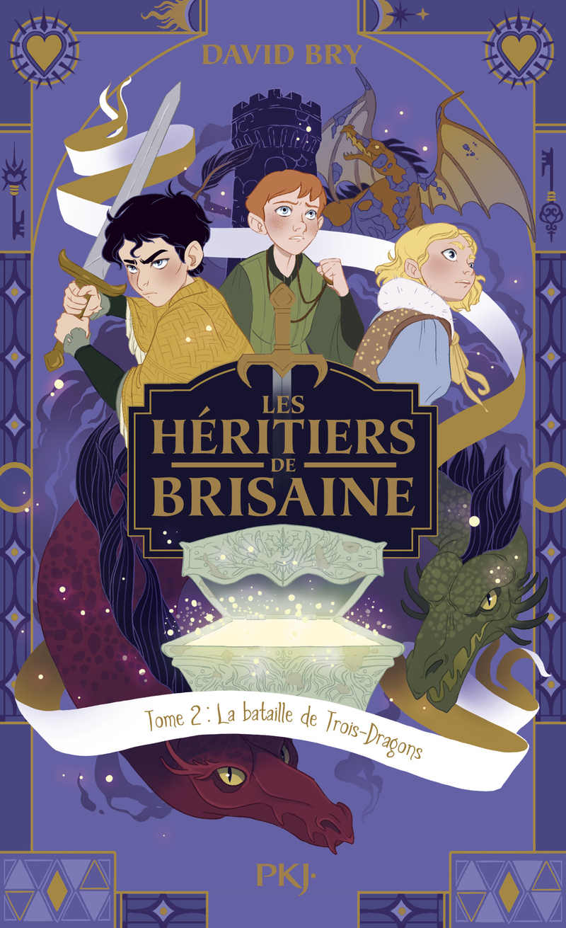 Les Héritiers de Brisaine - Tome 2 : La bataille de Trois-Dragons - David Bry - POCKET JEUNESSE