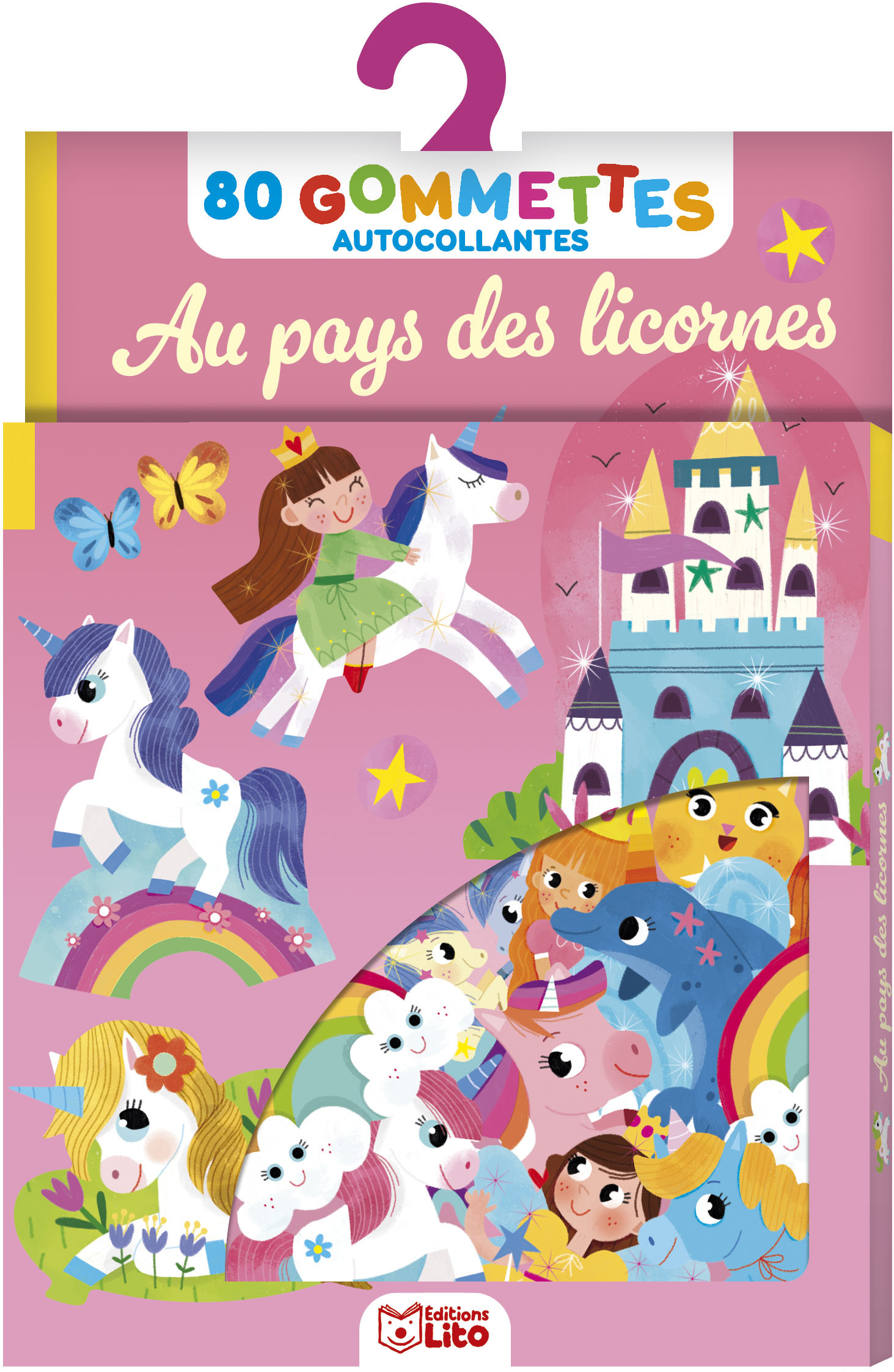 GOMMETTES AU PAYS DES LICORNES -  - LITO