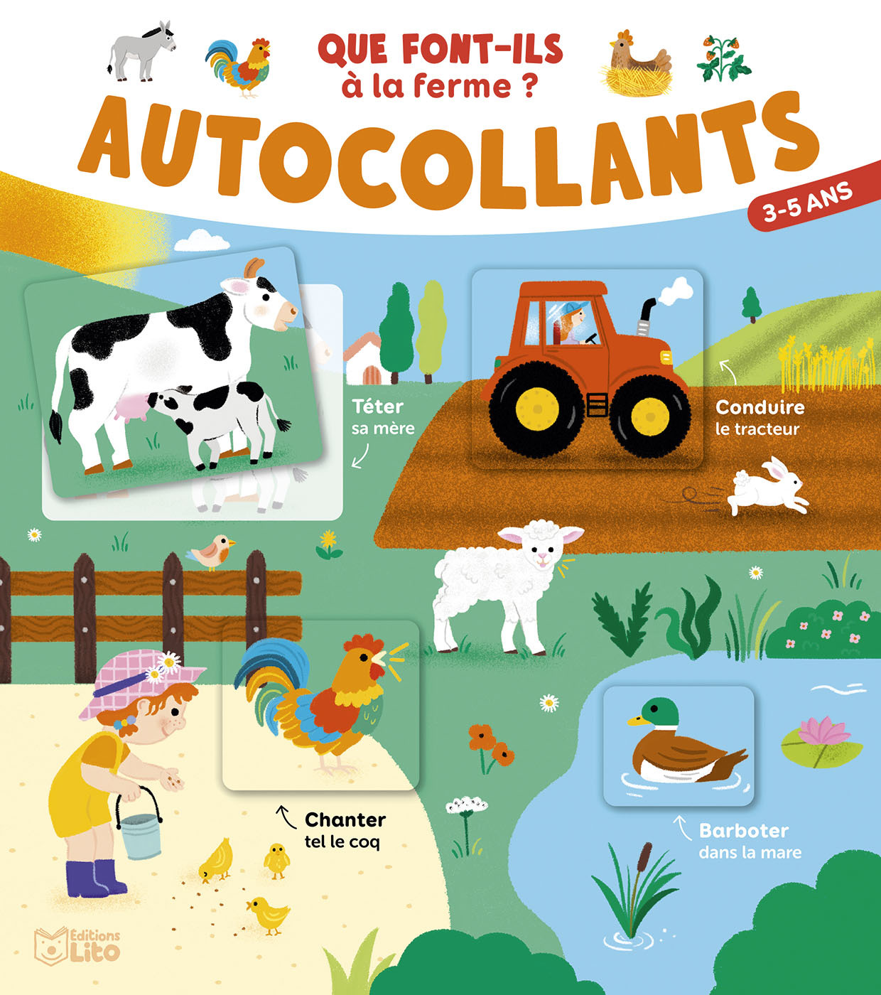 AUT QUE FONT A LA FERME -  - LITO