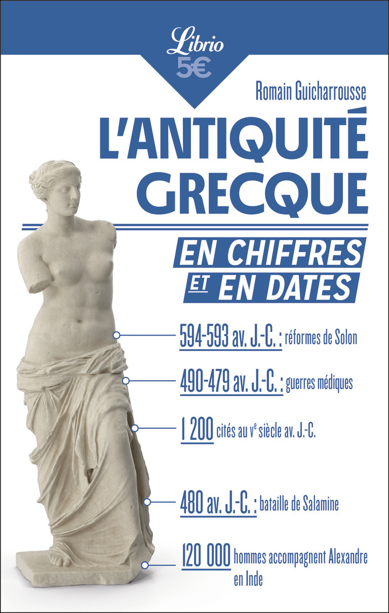 L'Antiquité grecque en chiffres et en dates - Romain Guicharrousse - J'AI LU