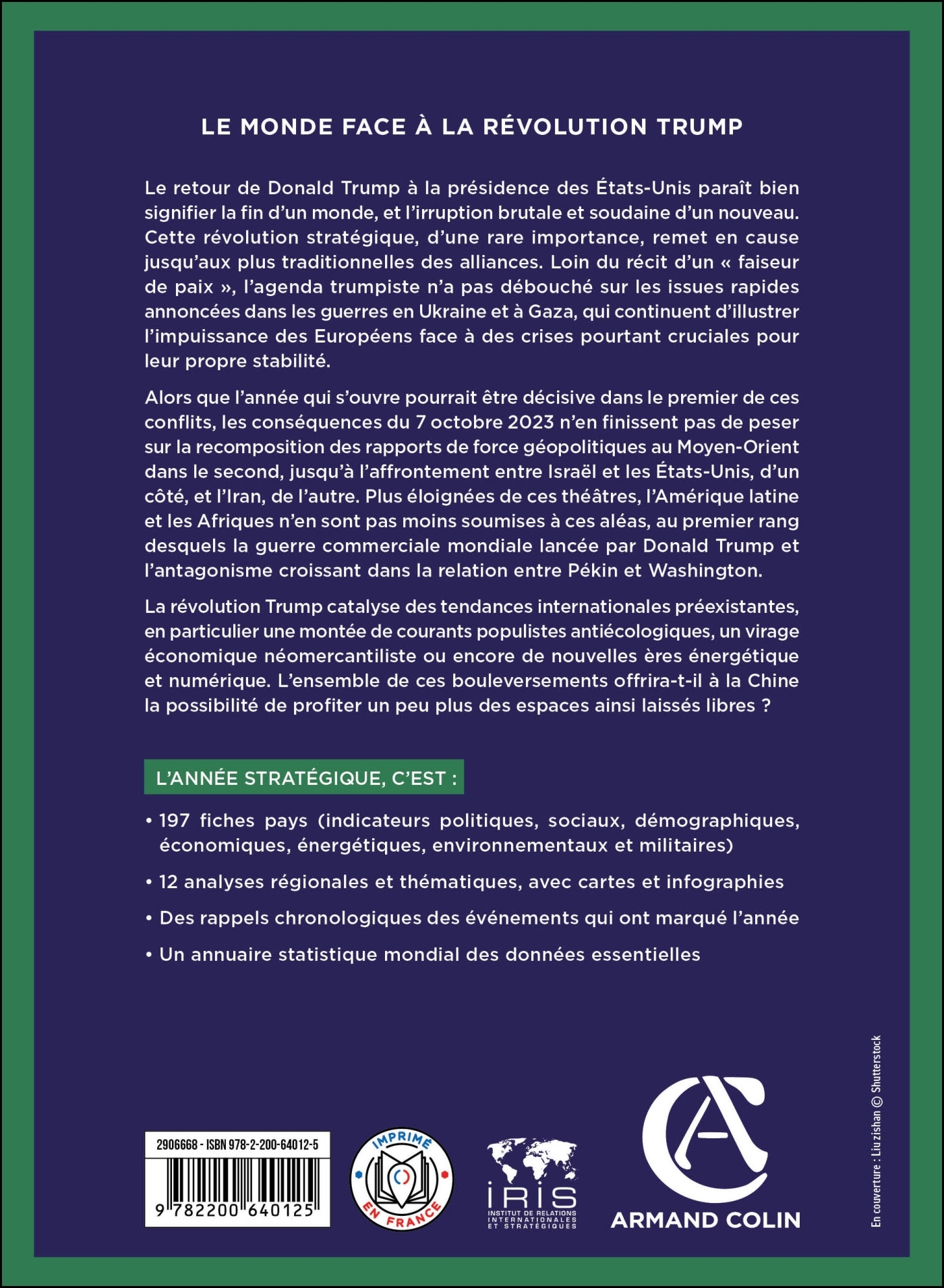 L'Année stratégique 2026 - Pascal Boniface - ARMAND COLIN