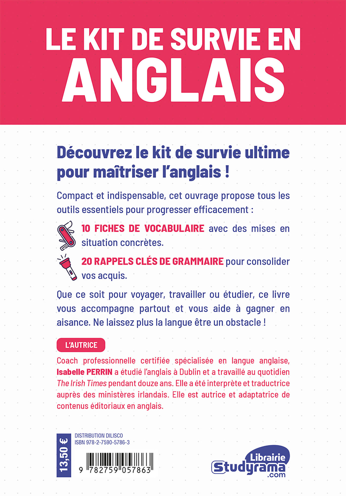 Le kit de survie en anglais - Isabelle Perrin - STUDYRAMA