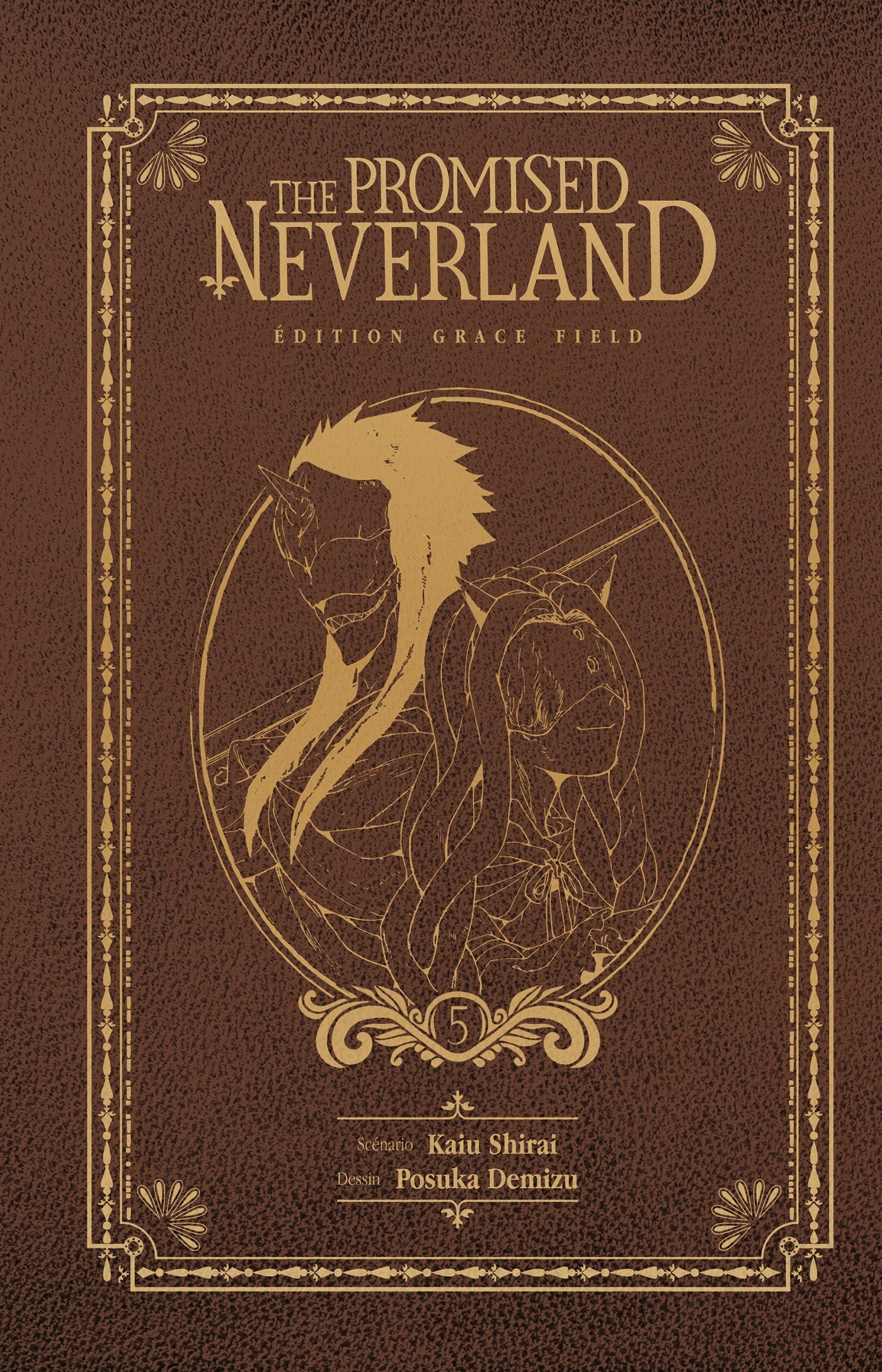 THE PROMISED NEVERLAND T05 - réédition DELUXE - Kaiu Shirai - CRUNCHYROLL