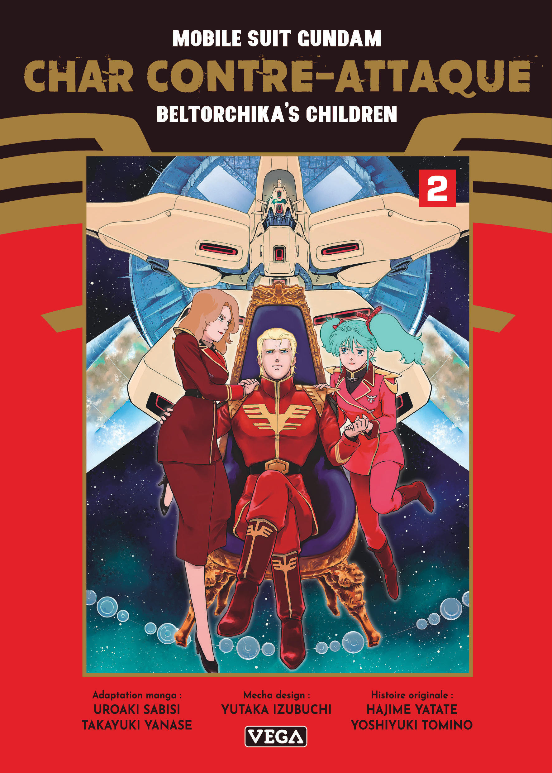 Mobile Suit Gundam - Char contre-attaque - Beltorchika's Children - Tome 2 -  Sabasi Uroaki - VEGA DUPUIS