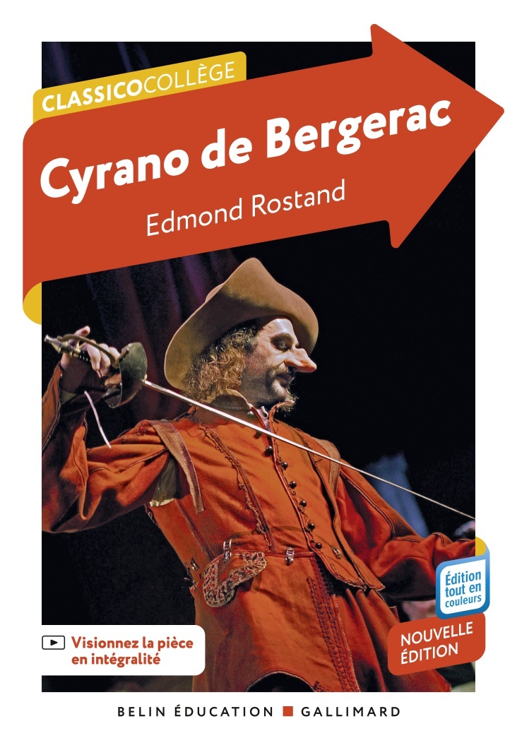 Cyrano de Bergerac - Edmond Rostand, Pierre TROULLIER, Cédric Hannedouche - BELIN EDUCATION