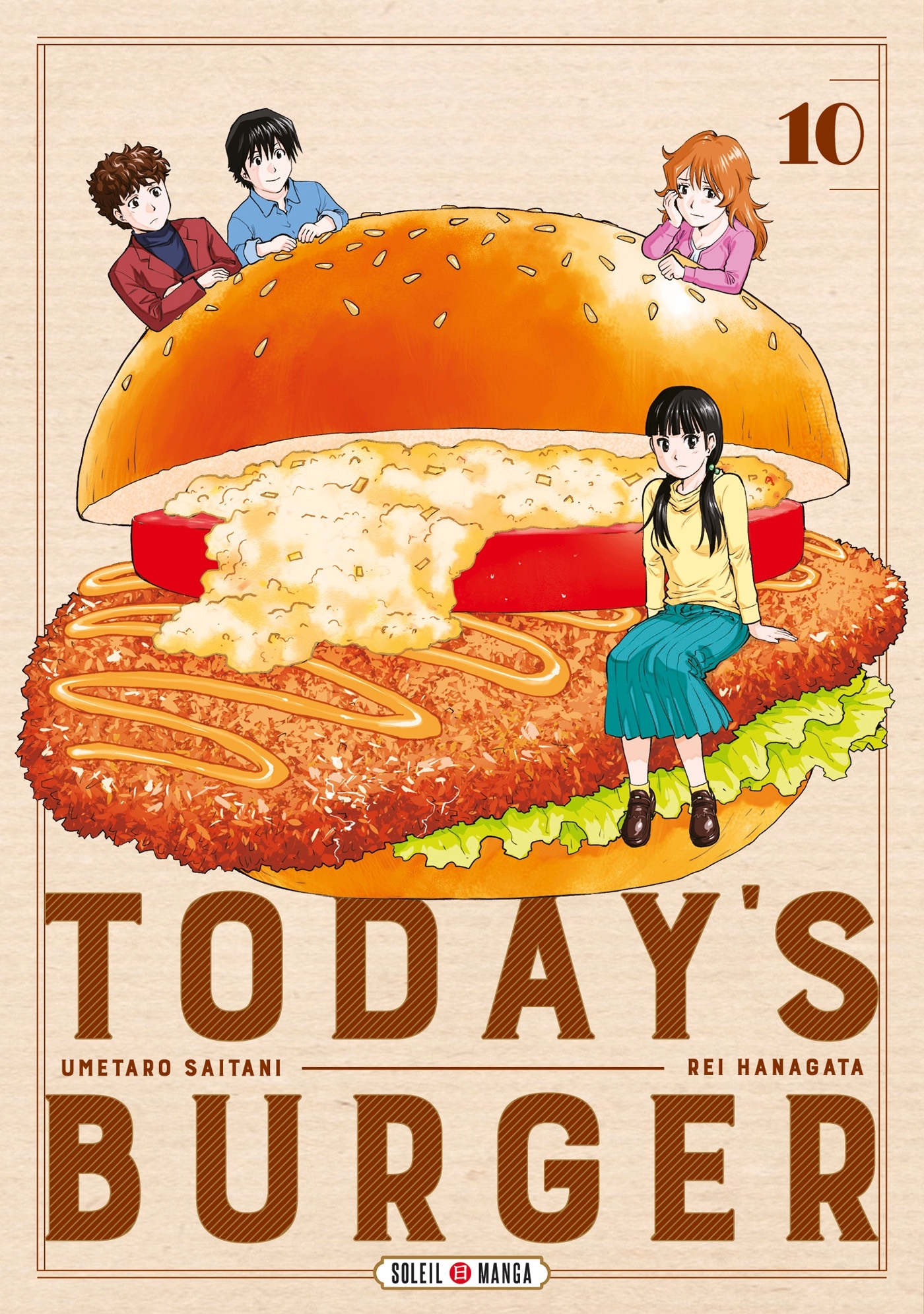 Today's Burger T10 - Rei Hanagata - SOLEIL