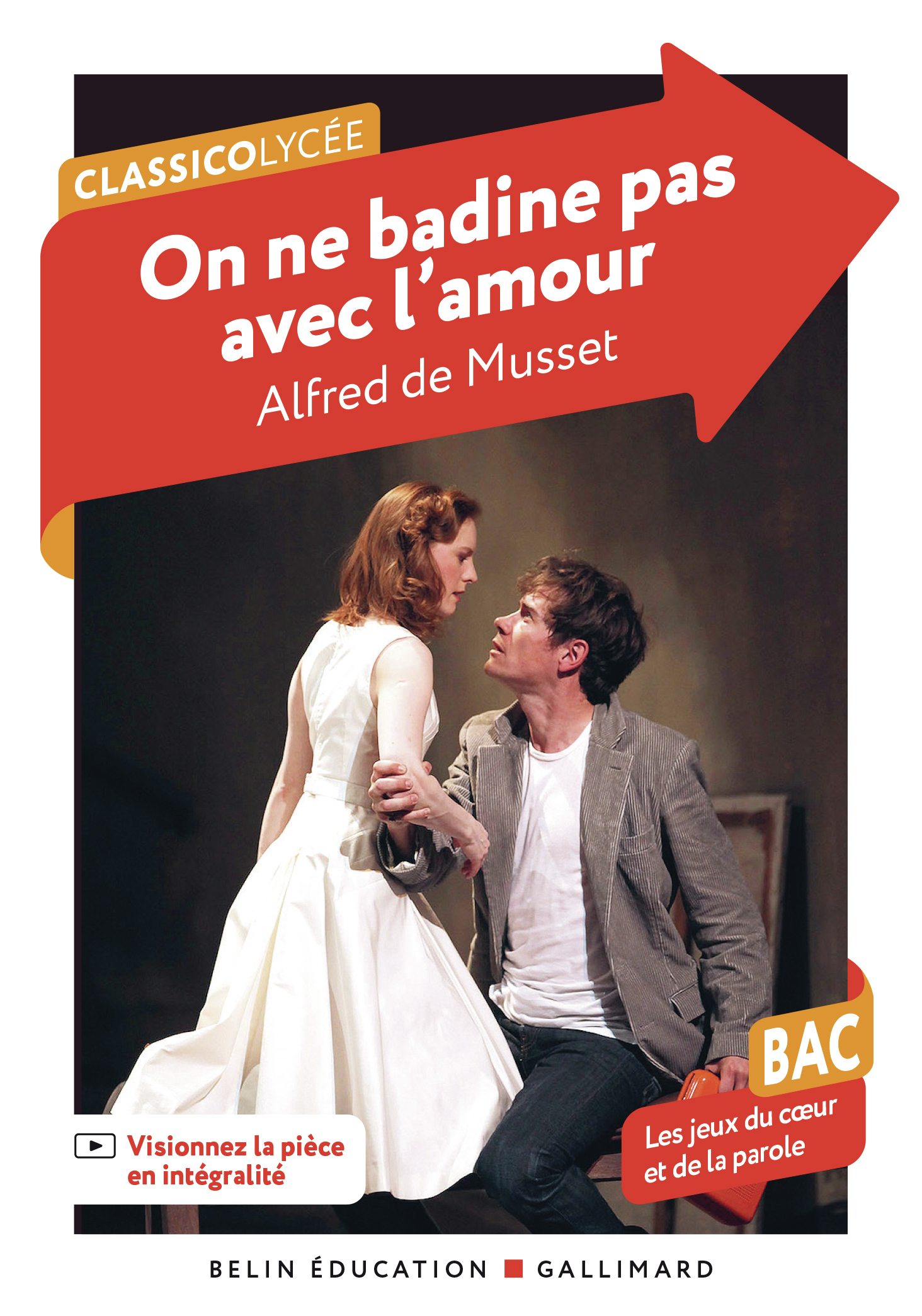 On ne badine pas avec l'amour - Alfred de Musset, Marc Stephan, Justine Francioli, Alfred de Musset - BELIN EDUCATION