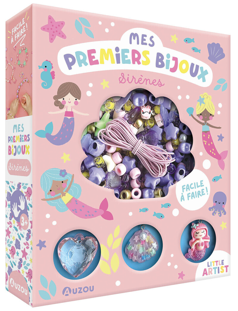 Mes premiers bijoux - sirènes - Facile à faire ! -  - AUZOU
