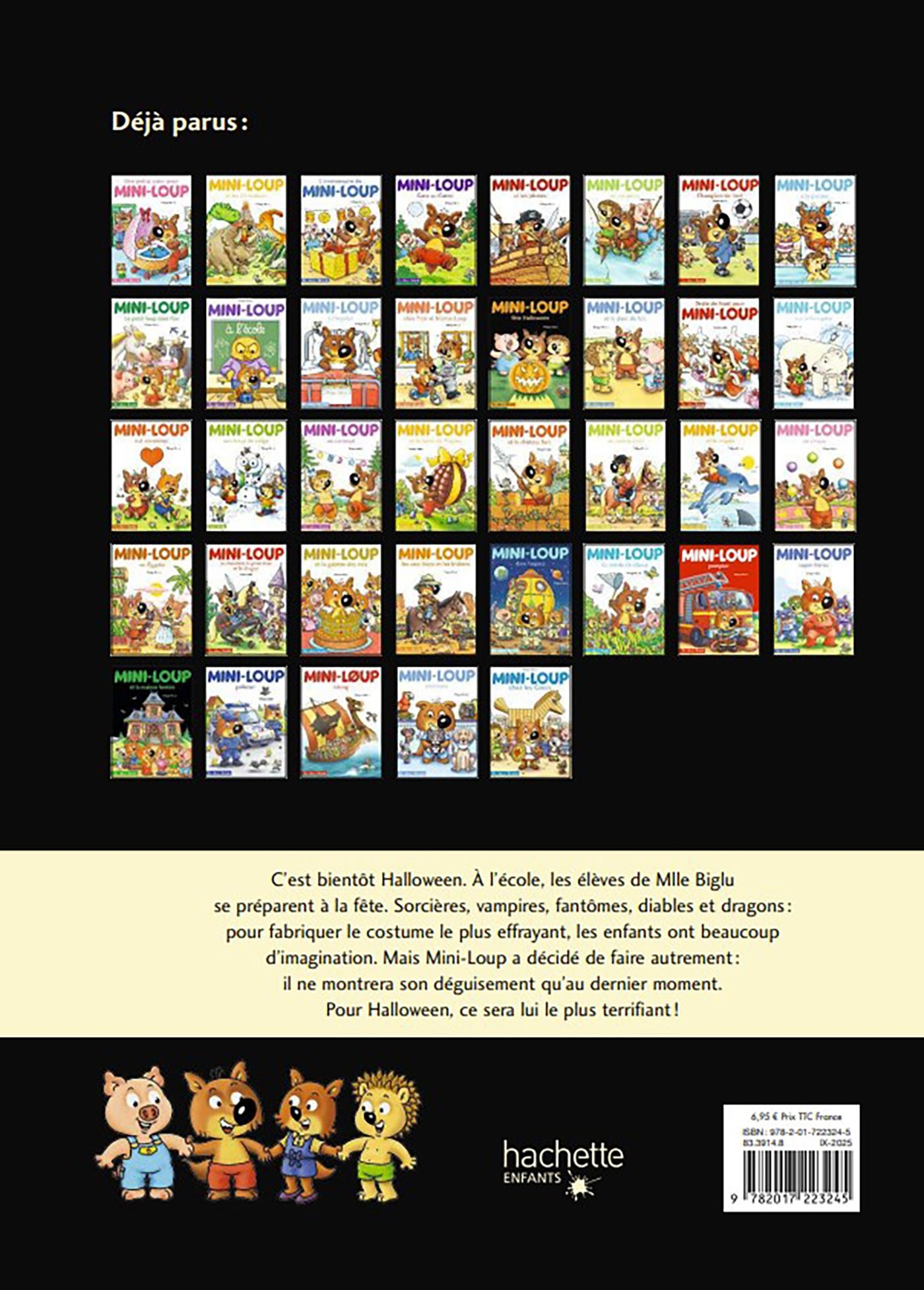 Mini-Loup Halloween couverture phosphorescente - Philippe Matter - HACHETTE ENFANT