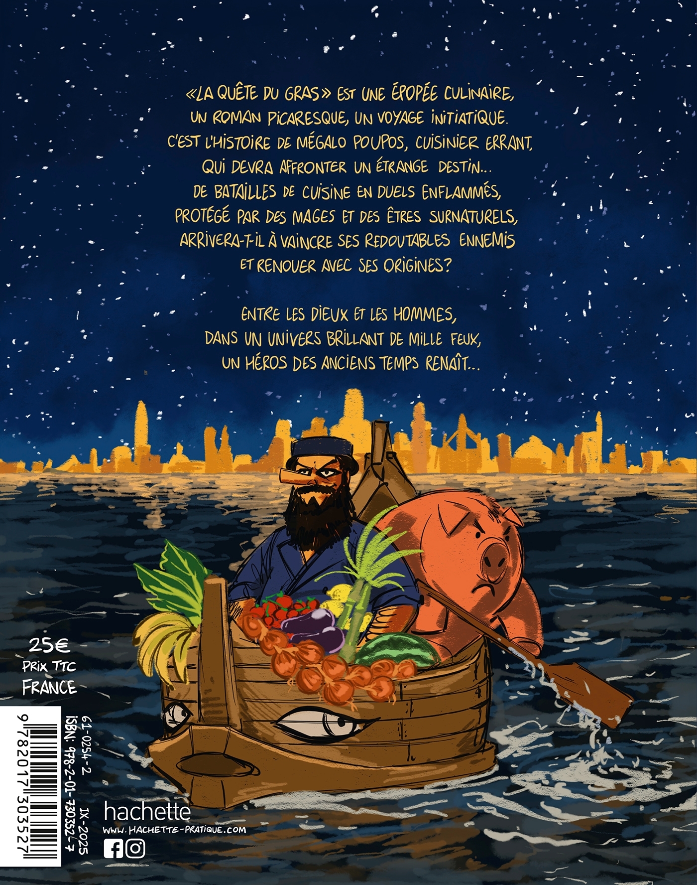 Mégalo Poupos dans la quête du gras - Roland Theimer - HACHETTE PRAT