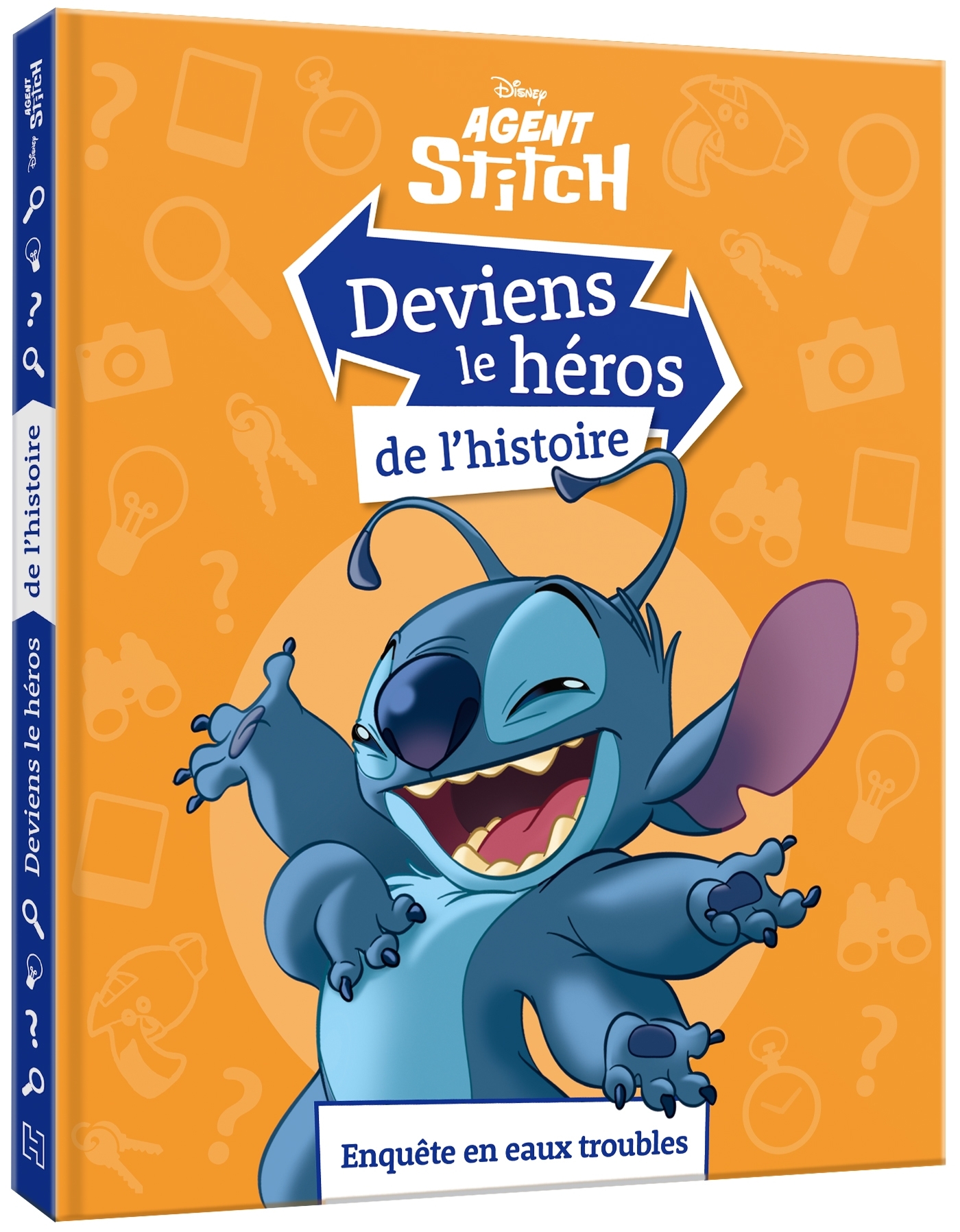 STITCH - Deviens le héros de l'histoire - Enquête en eaux troubles - Disney -  - DISNEY HACHETTE