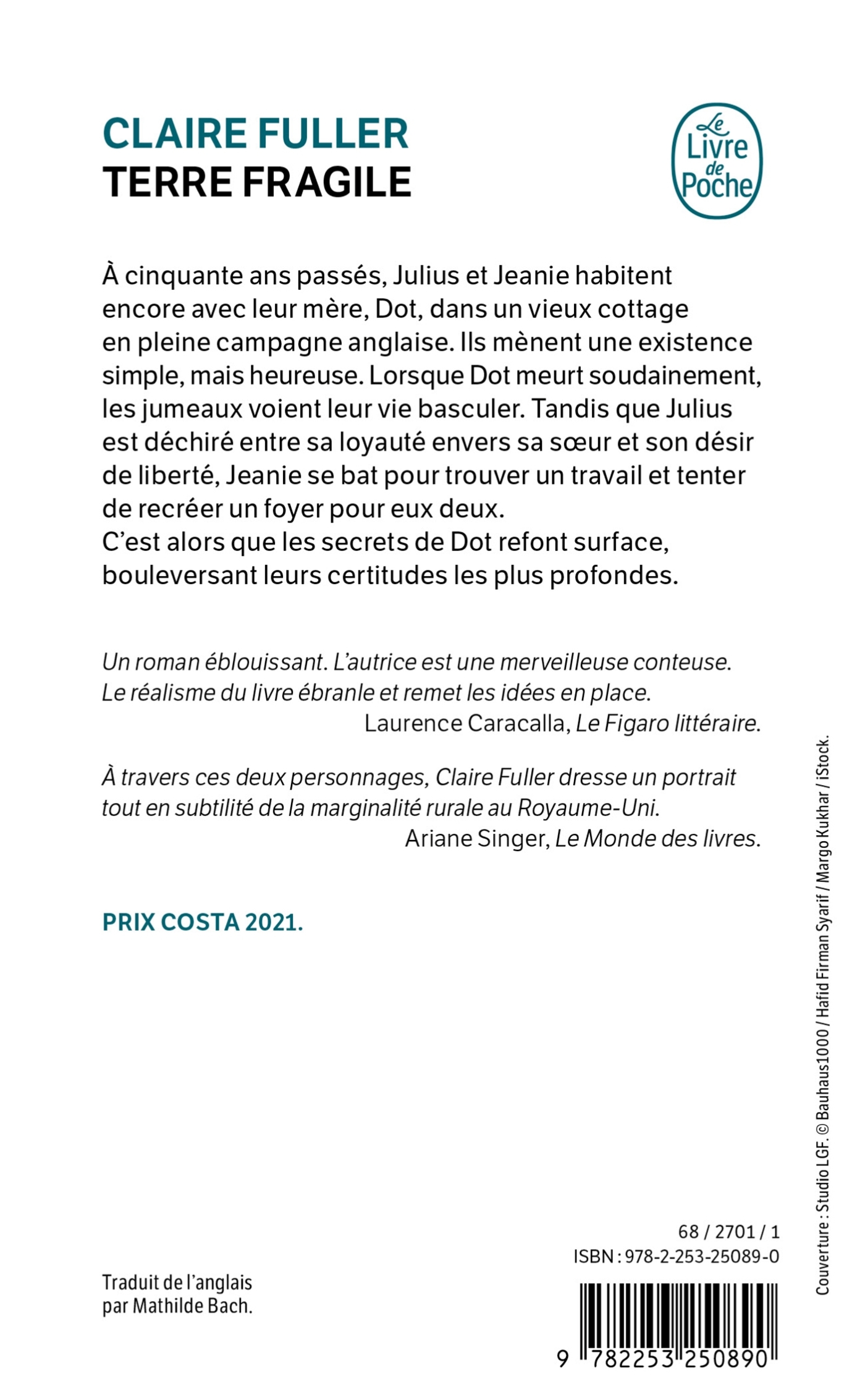 Terre Fragile - Claire Fuller - LGF