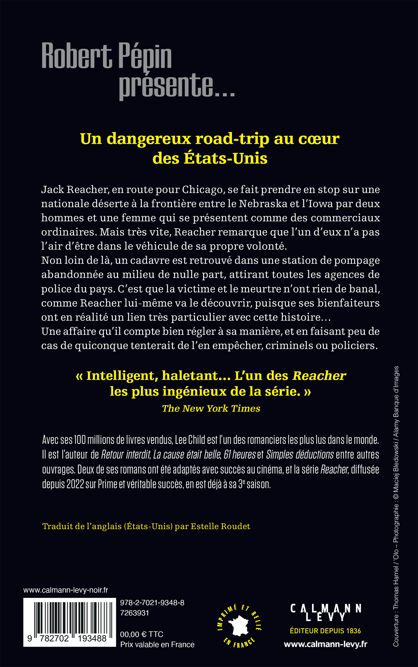 Au bout de la route - Lee Child - CALMANN-LEVY