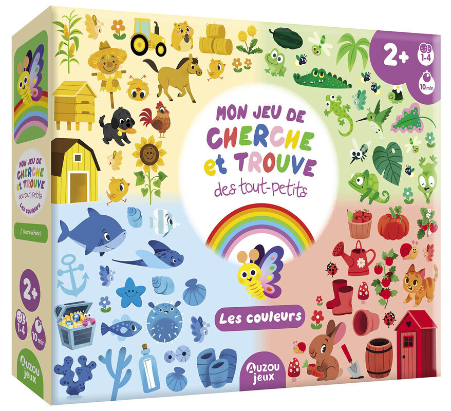Mon jeu de cherche et trouve des tout-petits - Les couleurs -  - AUZOU