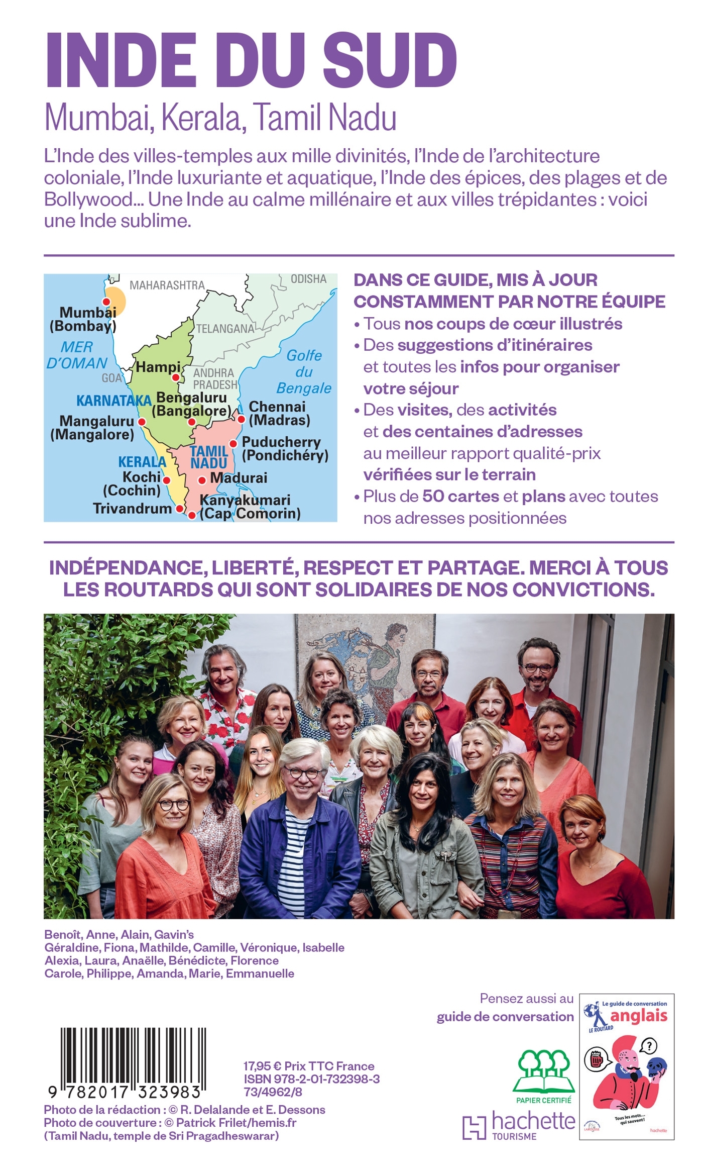 Guide du Routard Inde du Sud 2026/27 -   - HACHETTE TOURI