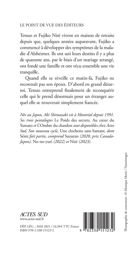 SÉMI UNE CLOCHETTE SANS BATTANT - Aki Shimazaki - ACTES SUD