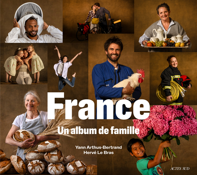 FRANCE, UN ALBUM DE FAMILLE - Hervé Le Bras, Yann Arthus-Bertrand, Fabien Brizard - ACTES SUD