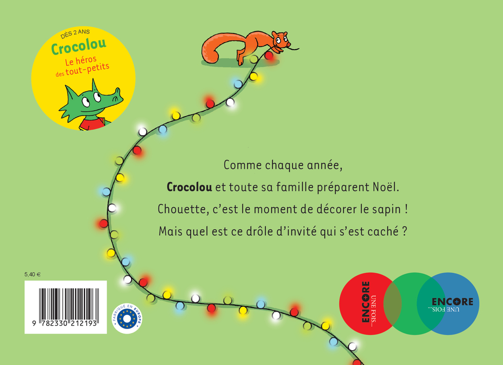 CROCOLOU , MON BEAU SAPIN DE NOËL ! -  Texier Ophélie, Ophélie Texier - ACTES SUD