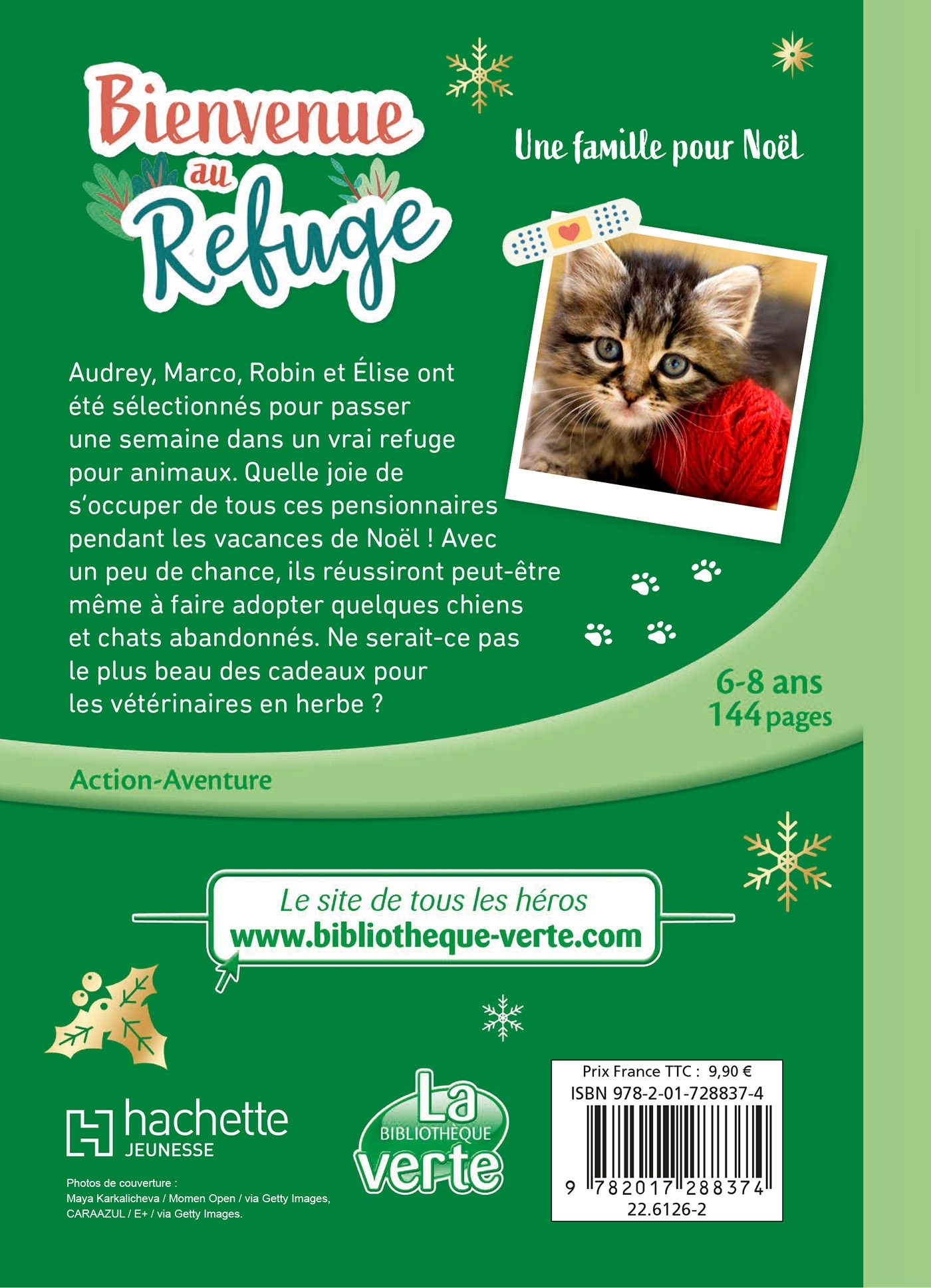 Bienvenue au refuge XXL - Une famille pour Noël - Hachette Livre, Pascal Ruter - HACHETTE JEUN.