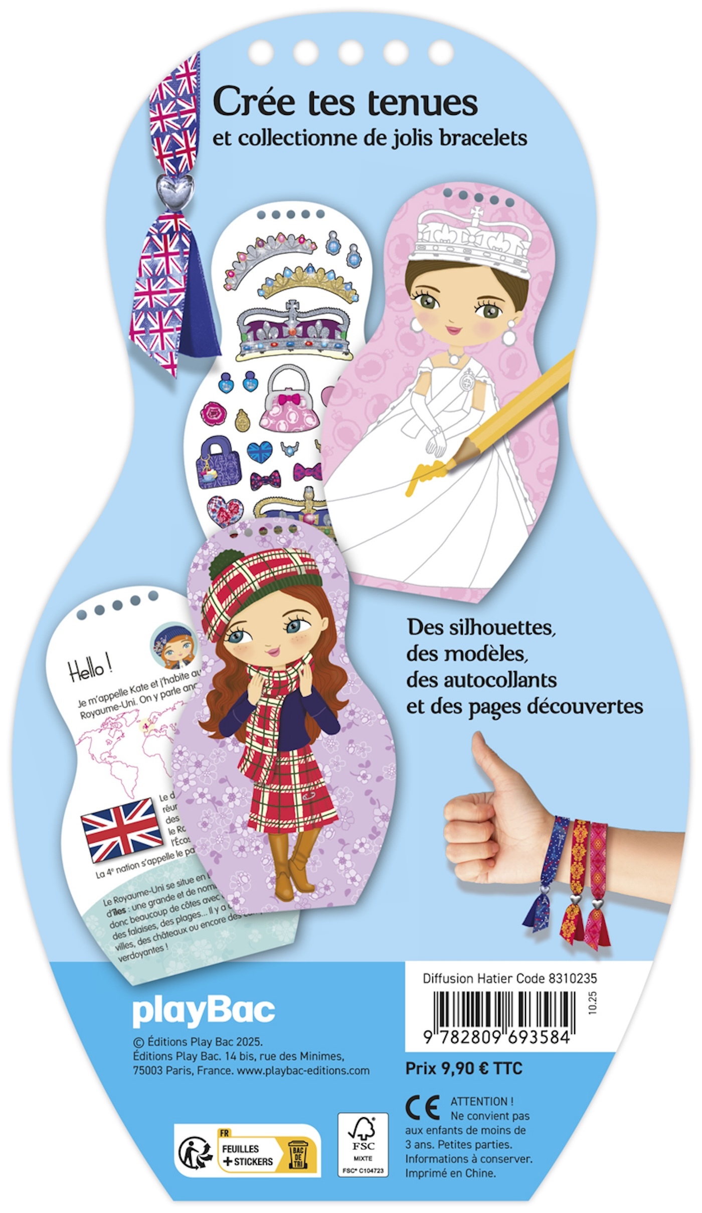 Minimiki - Carnet créatif - Kate au Royaume-Uni nouvelle édition 2025 -  - PLAY BAC