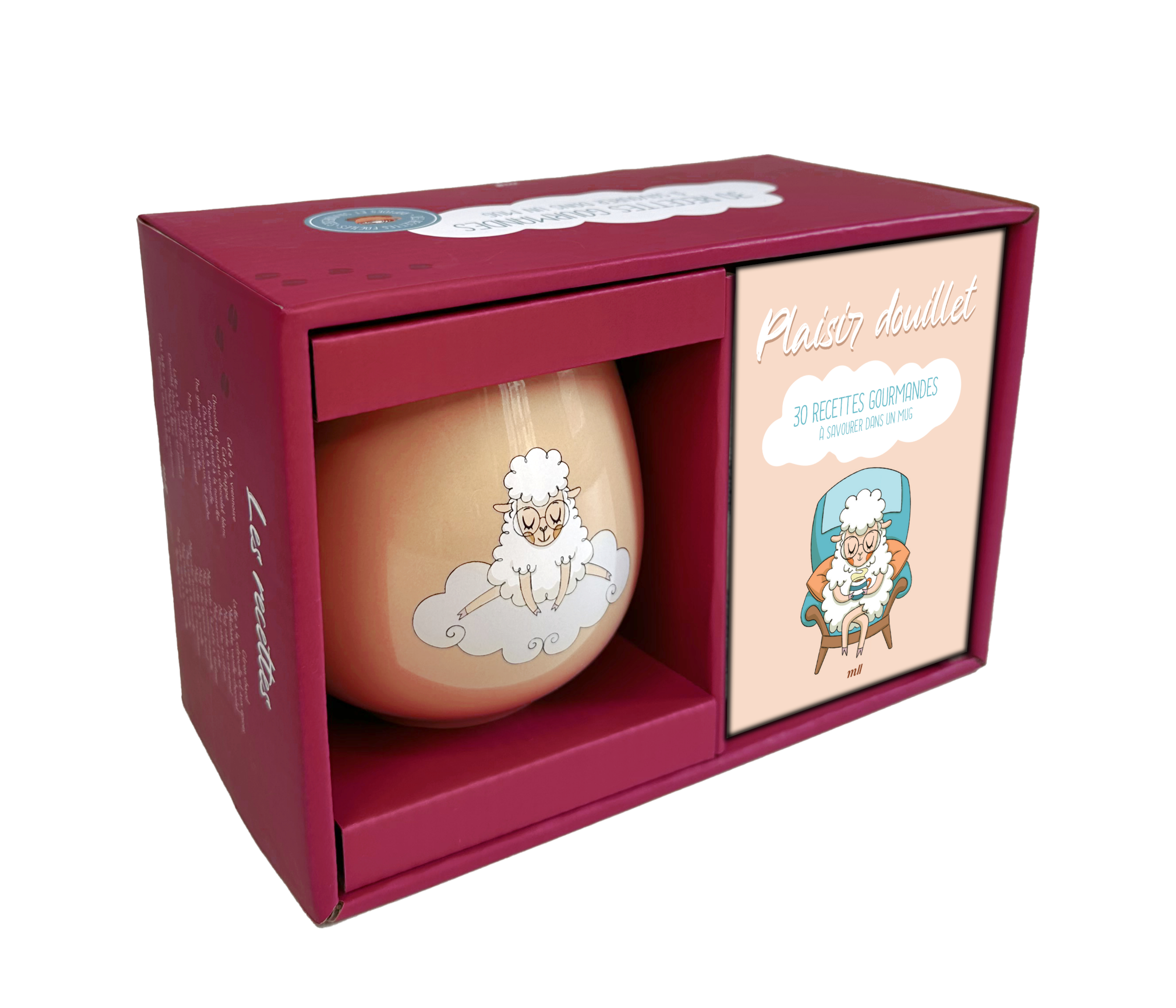 Coffret Mug - Plaisir douillet - 30 recettes gourmandes -  Collectif - MERCILESLIVRES