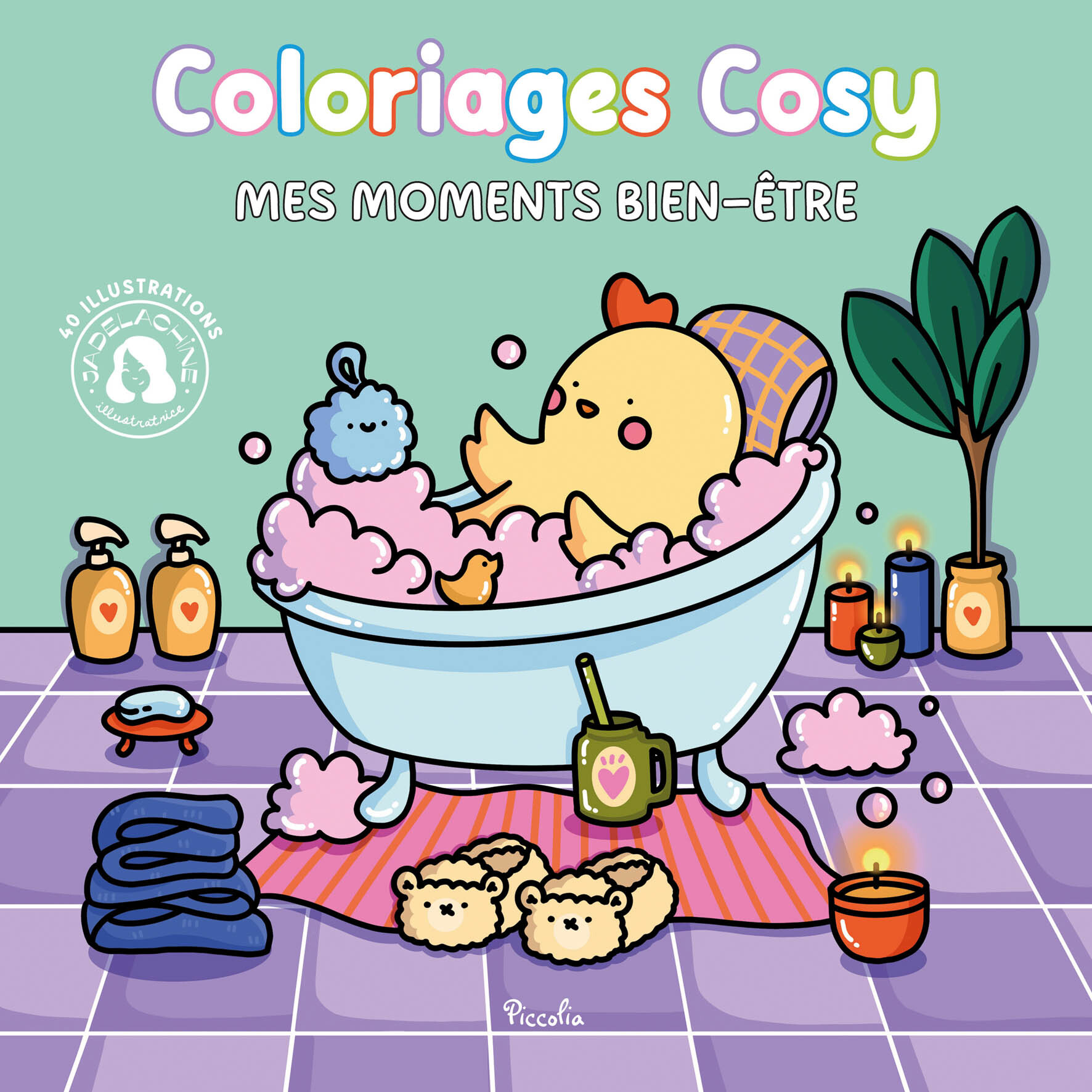 Coloriages Cosy - Mes moments bien-être -  - PICCOLIA