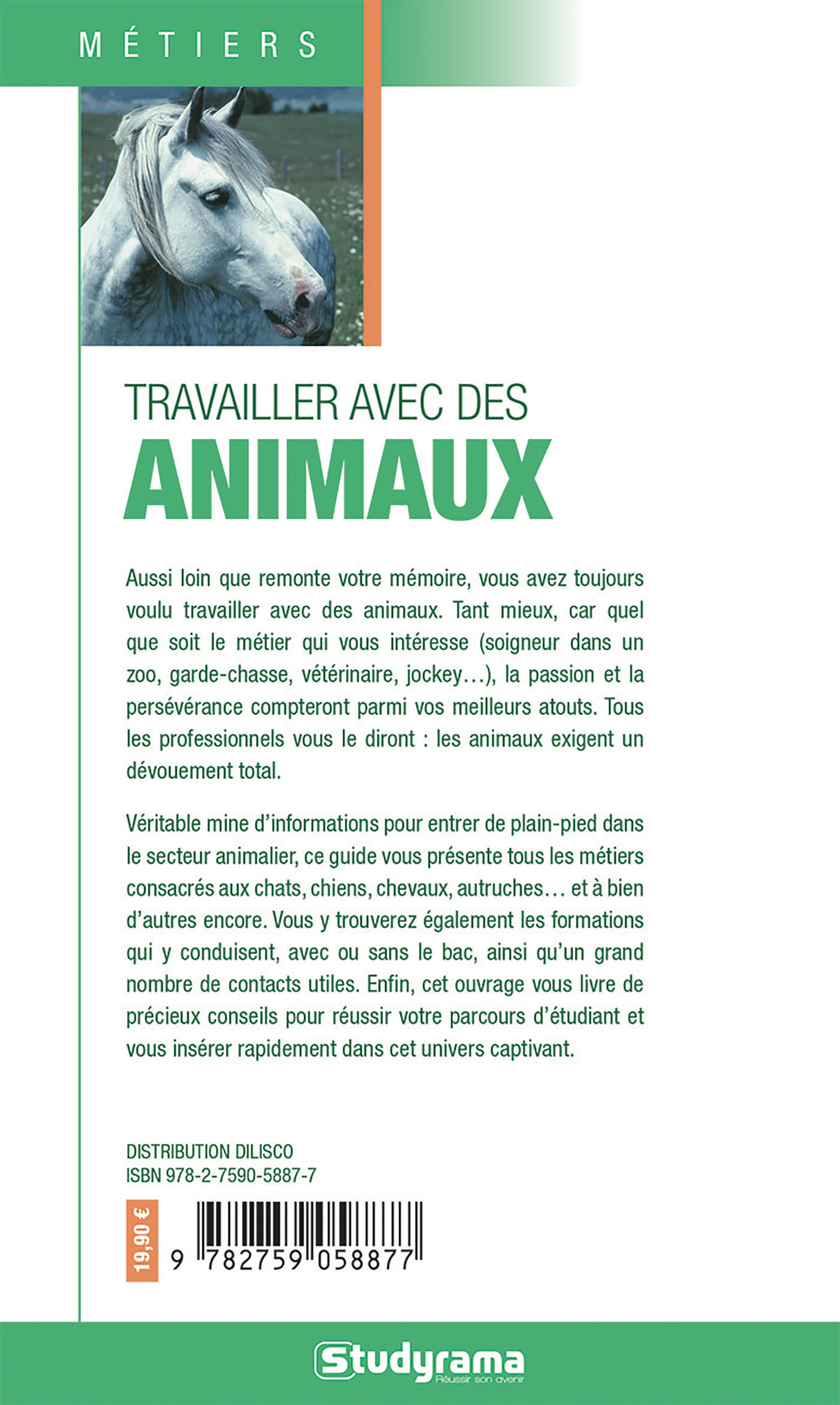 Travailler avec les animaux - Julie Mleczko - STUDYRAMA