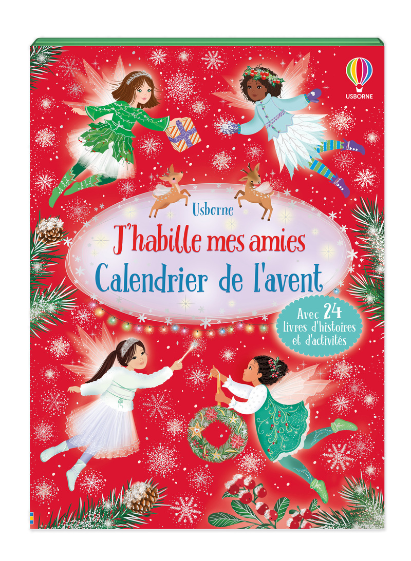 Calendrier de l'avent J'habille mes amies - dès 5 ans - Fiona Watt, Zanna Davidson - USBORNE