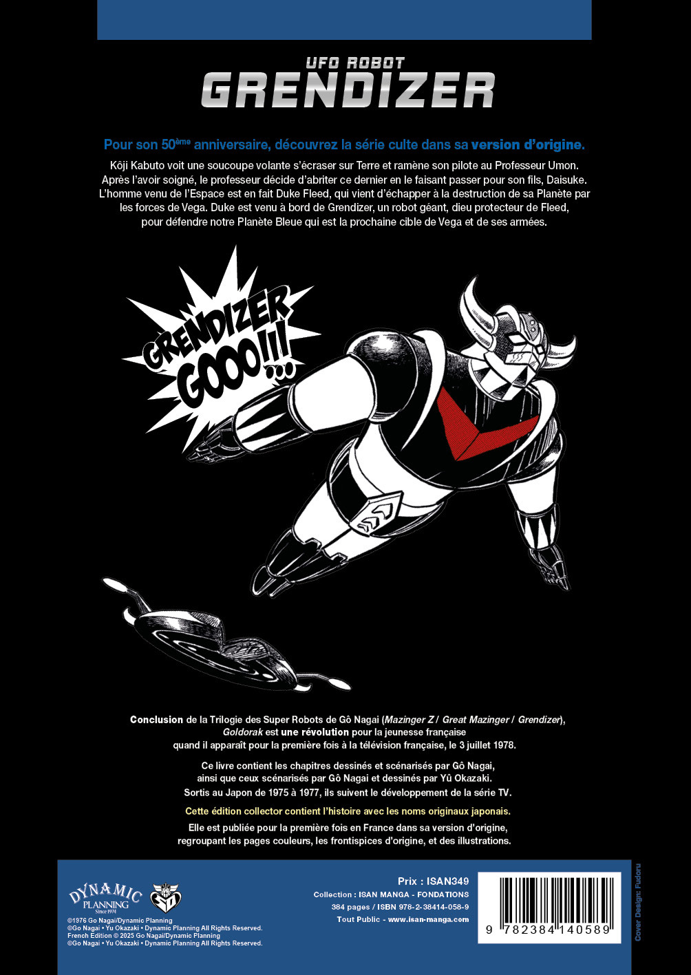 UFO Robot Grendizer - Original Name Edition - Go Nagai - ISAN MANGA