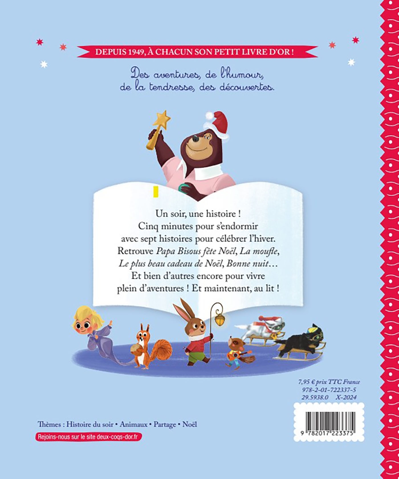 7 histoires d'hiver - COLLECTIF - DEUX COQS D OR