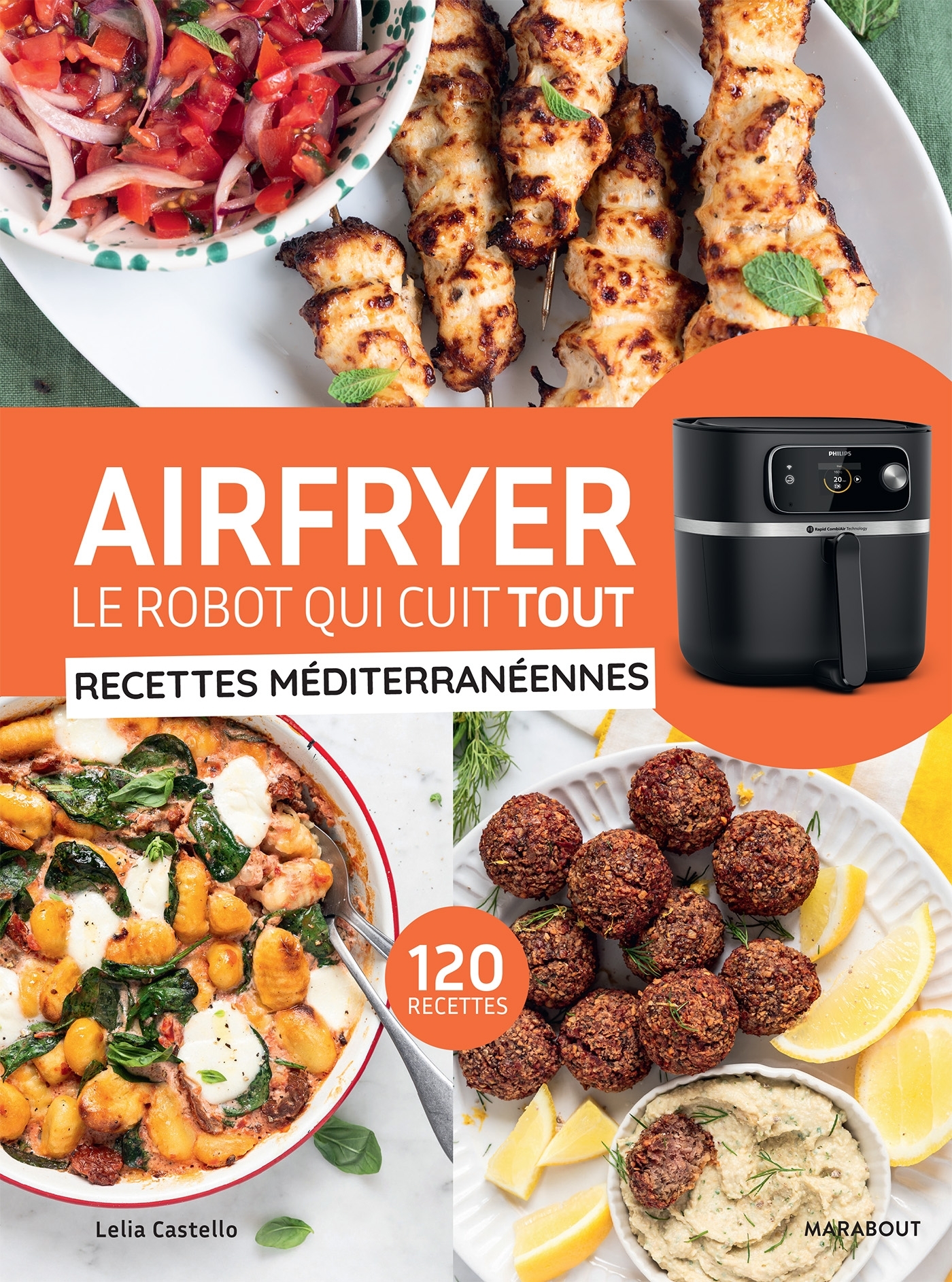 Airfryer - Recettes méditerranéennes - Lelia Castello - MARABOUT