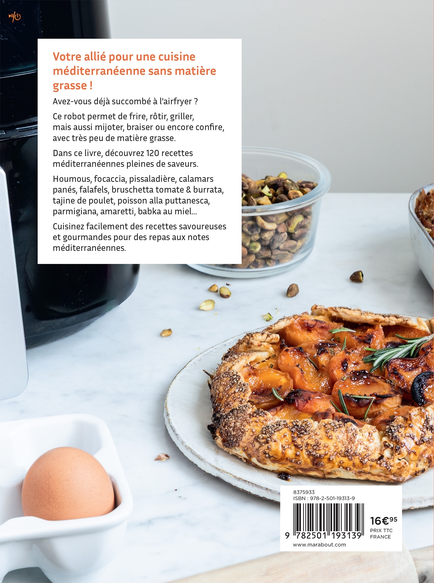 Airfryer - Recettes méditerranéennes - Lelia Castello - MARABOUT