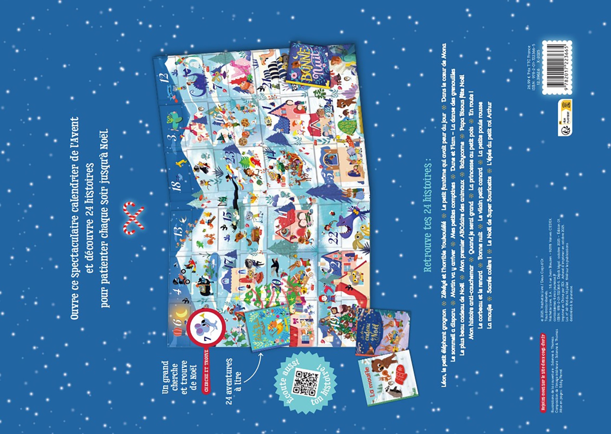 Mon calendrier de l'avent à lire et à écouter -  - DEUX COQS D OR