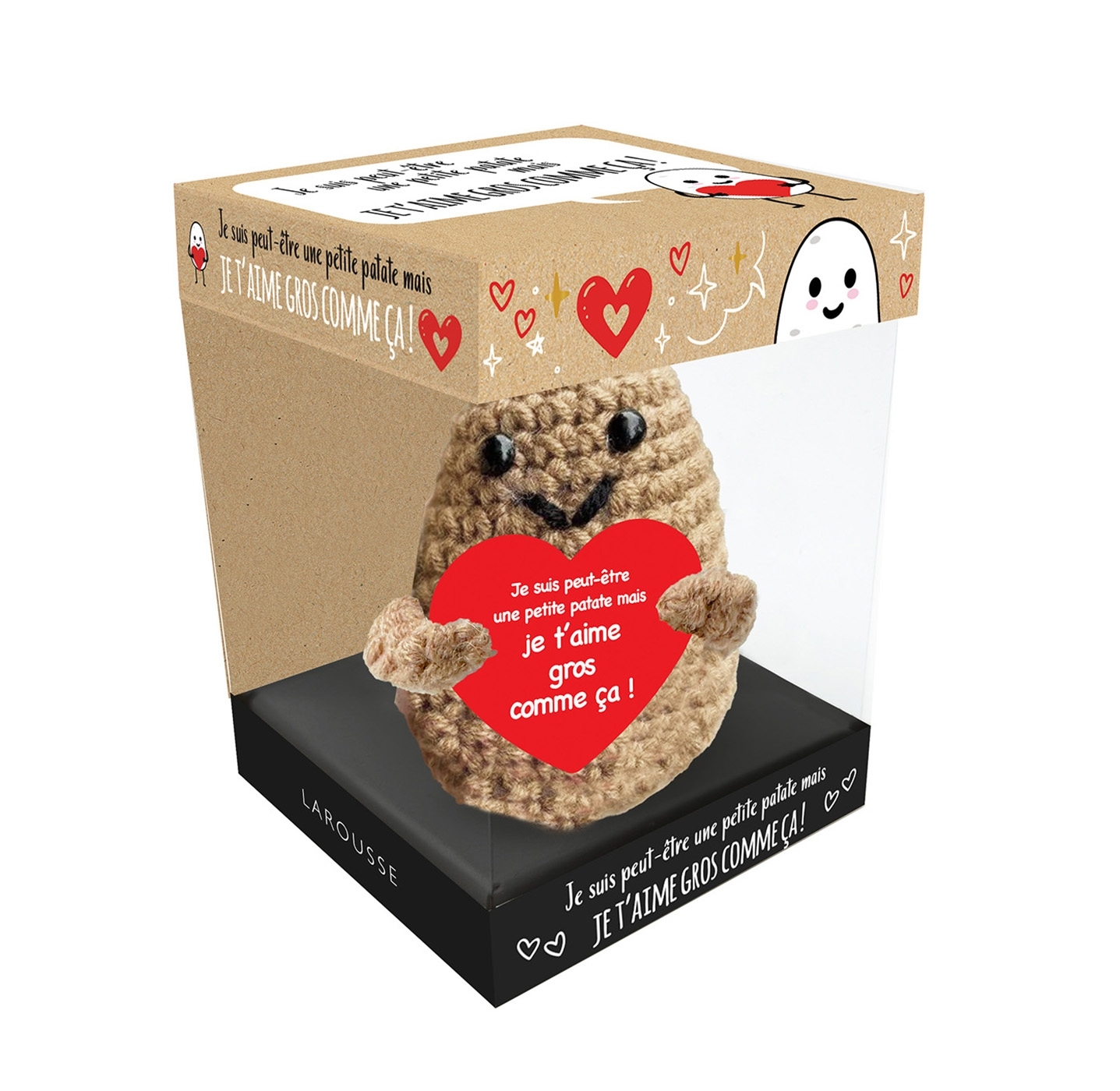 Je suis peut-être une petite patate mais je t'aime gros comme ça ! -  - LAROUSSE