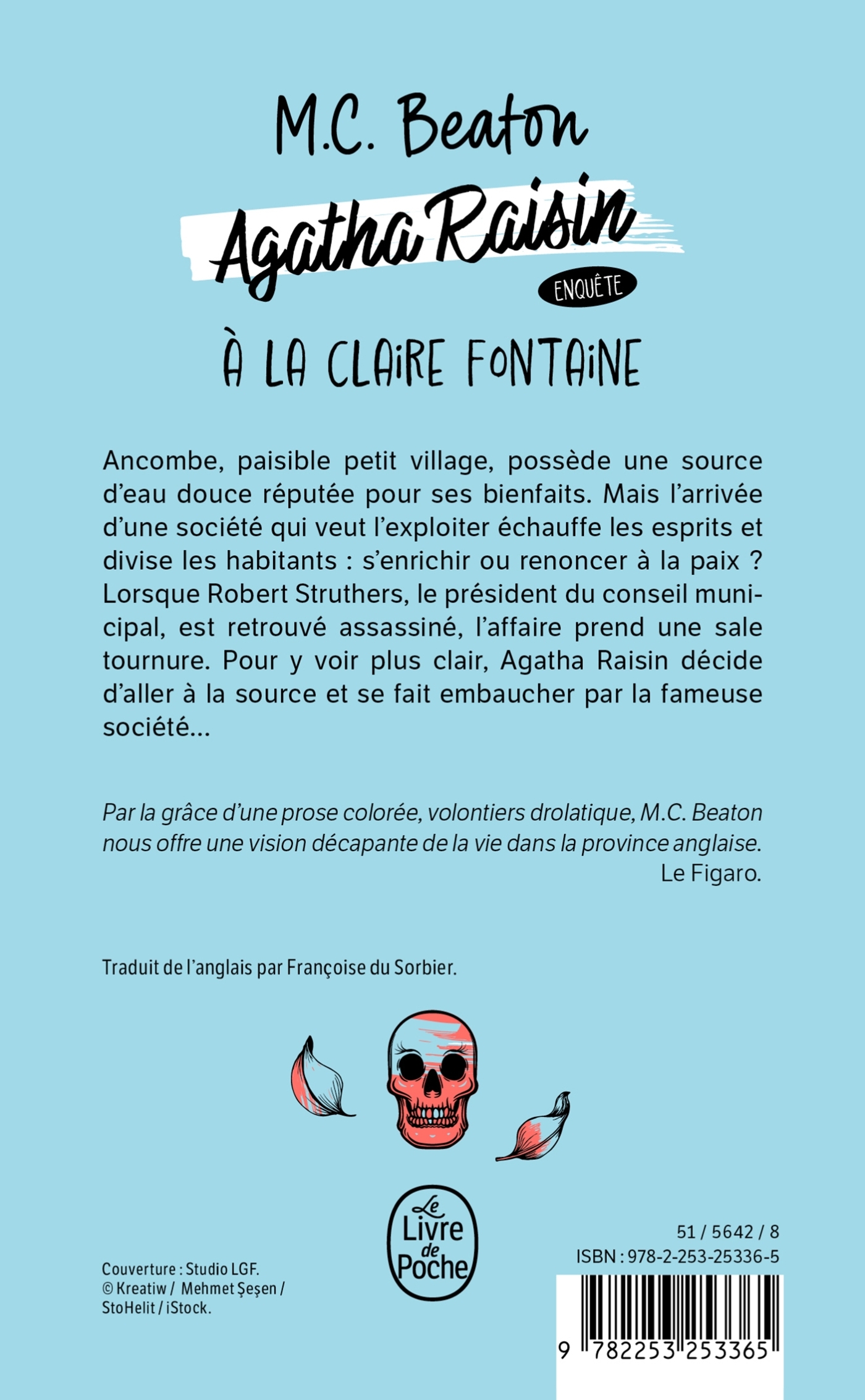 À la claire fontaine (Agatha Raisin enquête, Tome 7) - M. C. Beaton - LGF