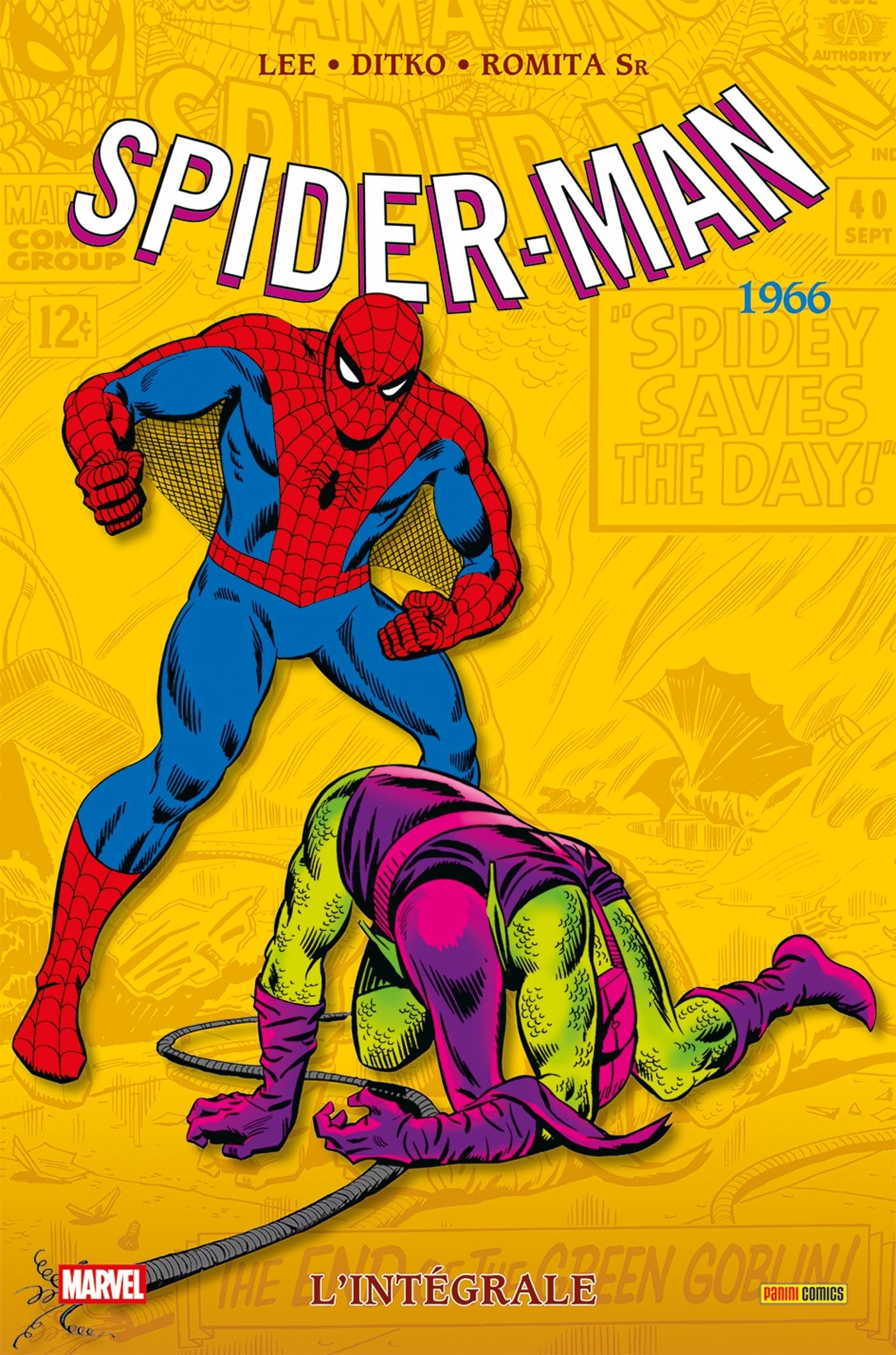 Amazing Spider-Man : L'intégrale 1966 (Nouvelle édition) (T04) - Stan Lee - PANINI
