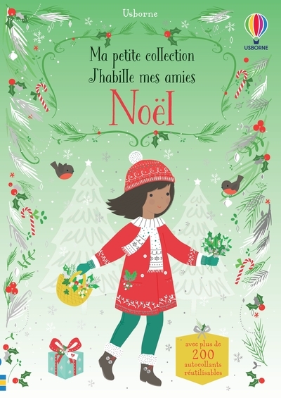 Noël - J'habille mes amies Ma petite collection - Dès 3 ans - Fiona Watt - USBORNE