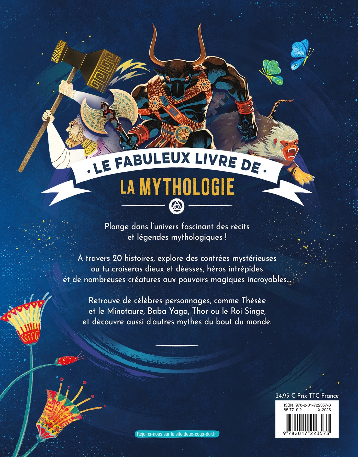 Le fabuleux livre de la mythologie - Stella Caldwell - DEUX COQS D OR